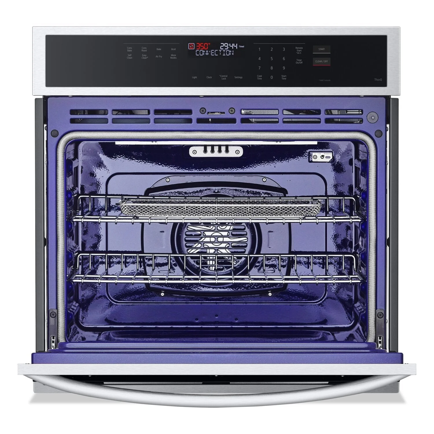 LG 4.7 Cu. Ft. Smart Single Wall Oven with Air Fry - WSEP4723F - Image 4