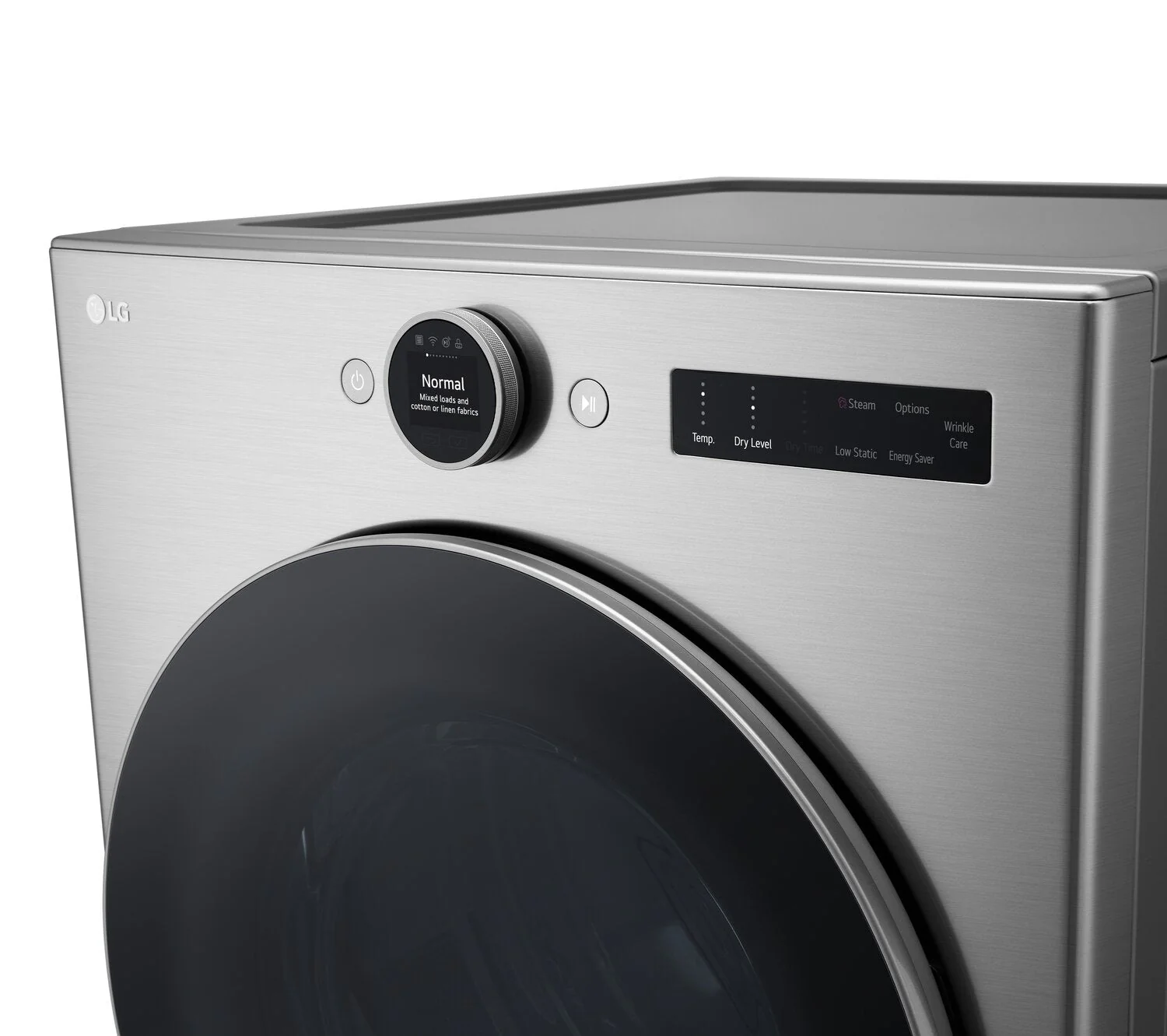 LG 5.2 Cu. Ft. Front-Load Washer and 7.4 Cu. Ft. Electric Dryer with TurboSteam® - WM5500HV/DLEX550V - Image 8