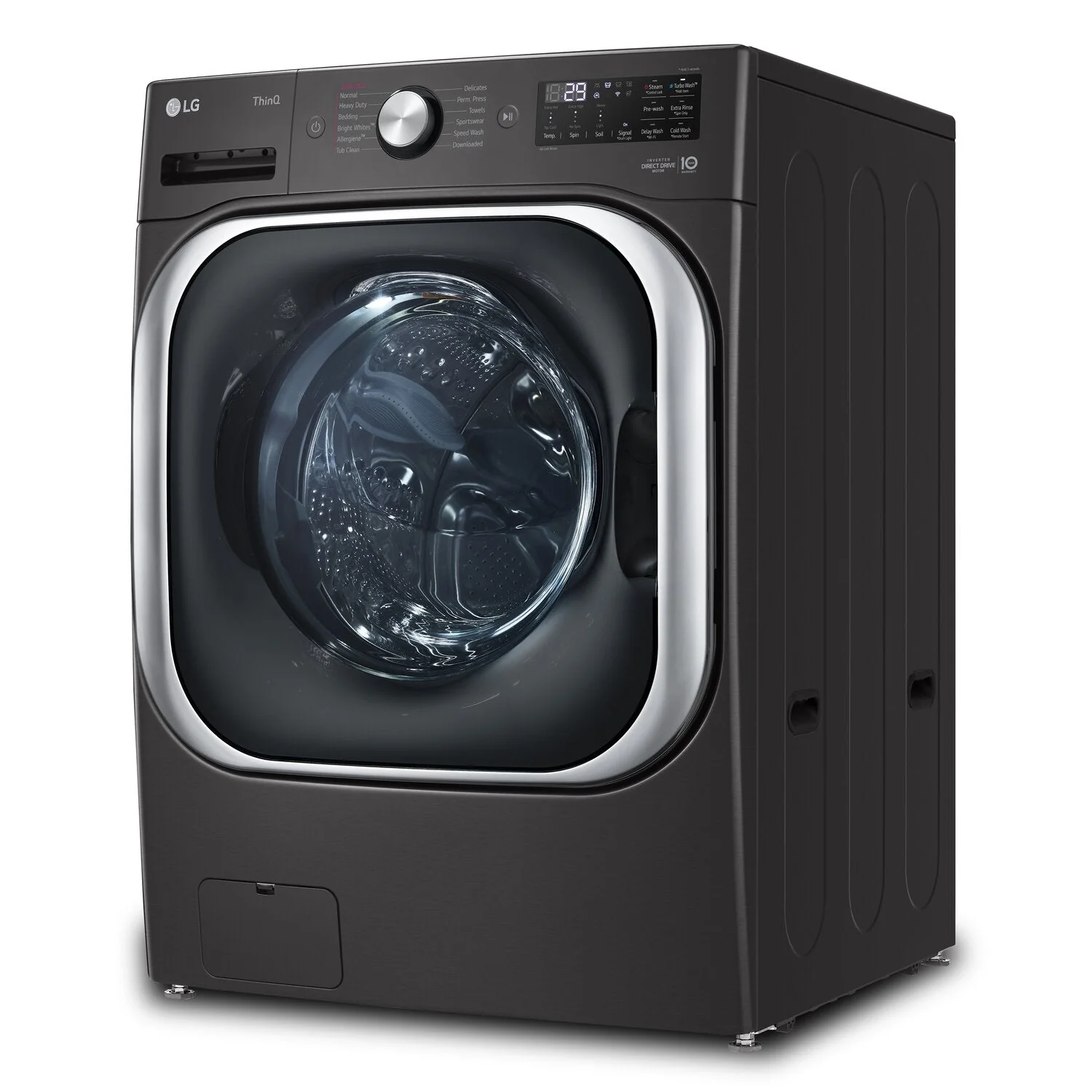 LG 6 Cu. Ft. Smart Mega Capacity Front-Load Washer - WM8900HBA - Image 3