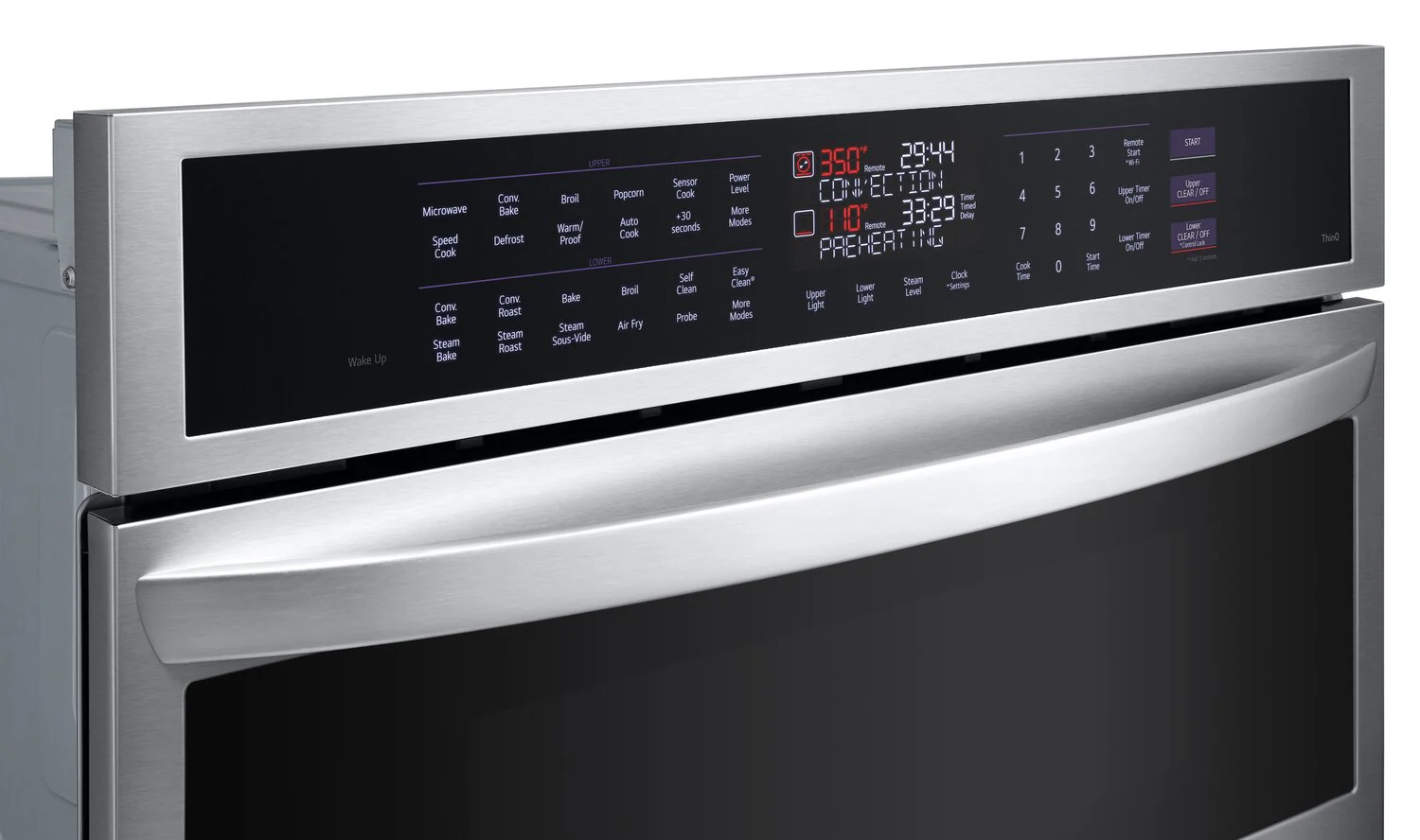 LG 6.4 Cu. Ft. Smart InstaView® Combination Wall Oven with Air Fry - WCEP6427F - Image 6