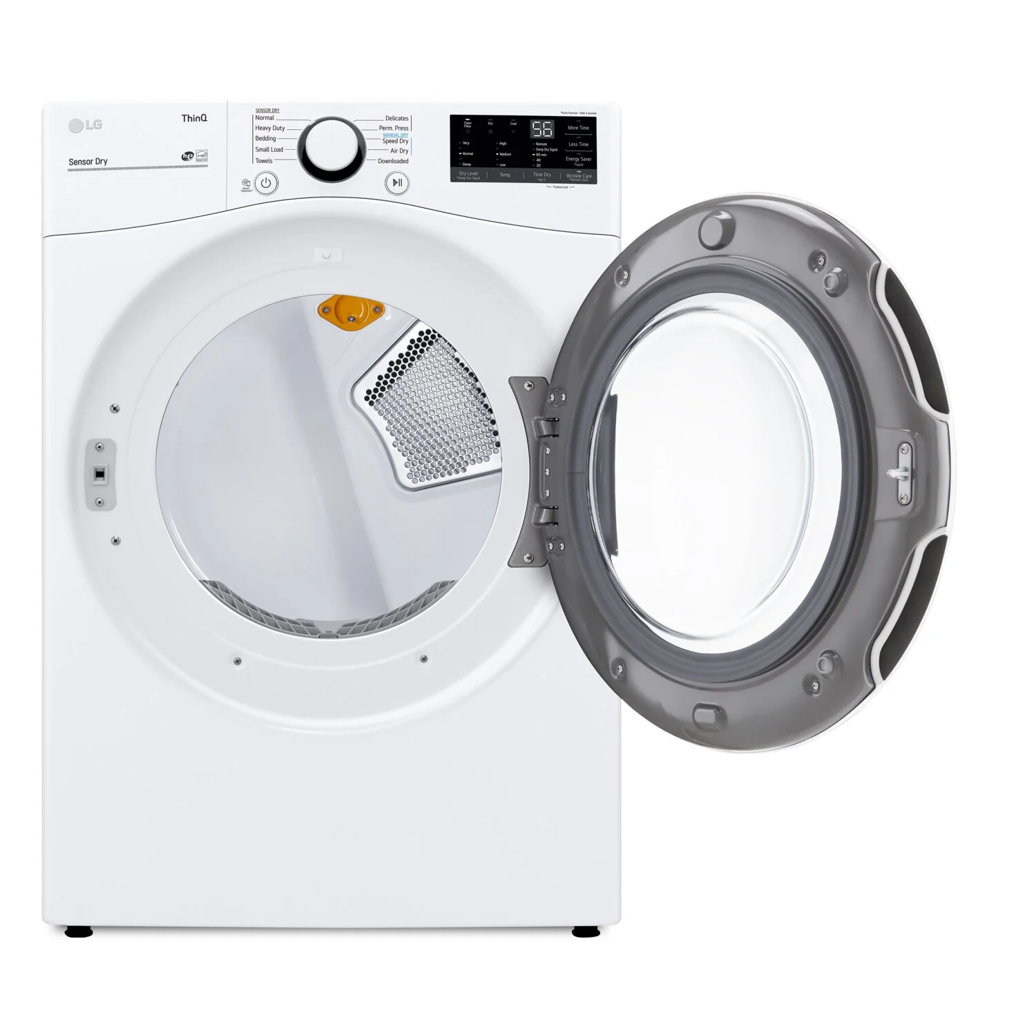 LG 7.4 Cu. Ft. Electric Dryer with AI Sensor Dry™ - DLE3600W - Image 5