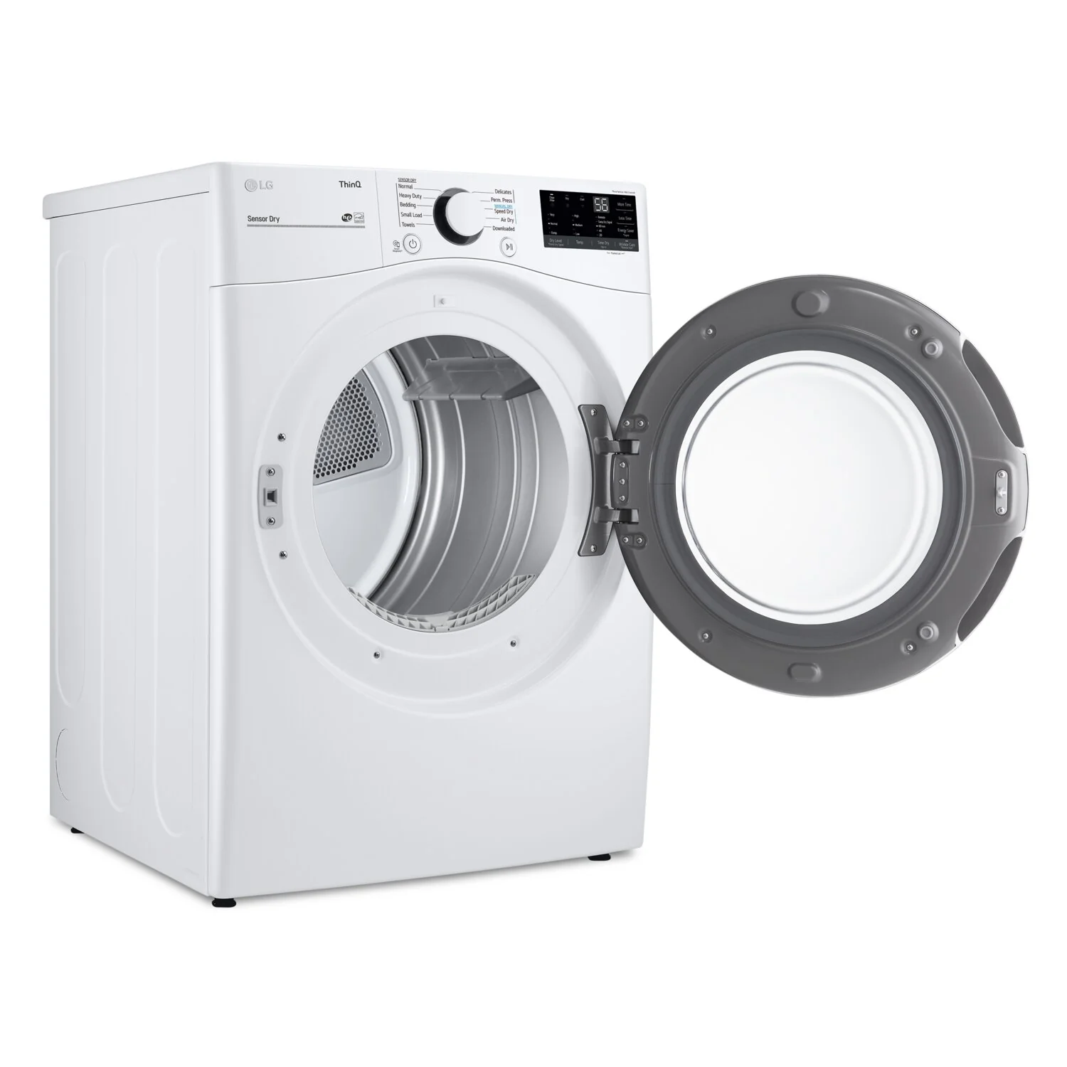 LG 7.4 Cu. Ft. Electric Dryer with AI Sensor Dry™ - DLE3600W - Image 6