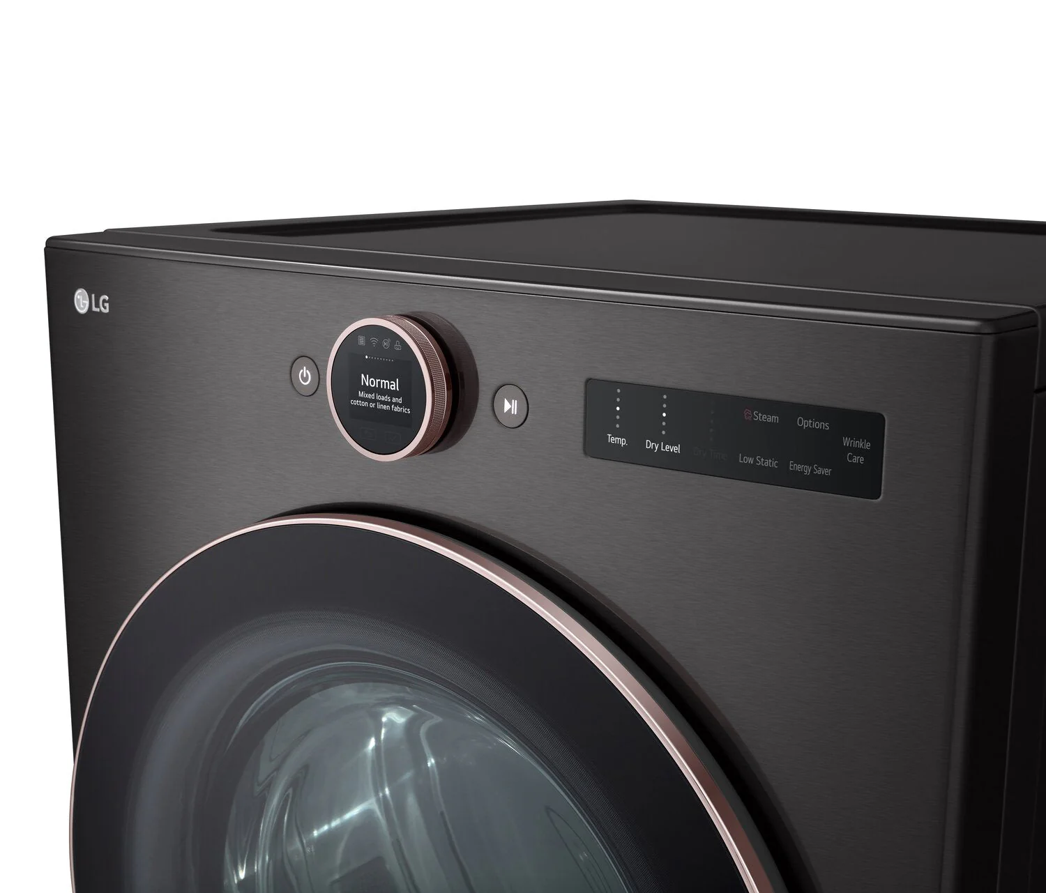 LG 7.4 Cu. Ft. Smart Electric Dryer with Steam Technology - DLEX6500B - Image 5