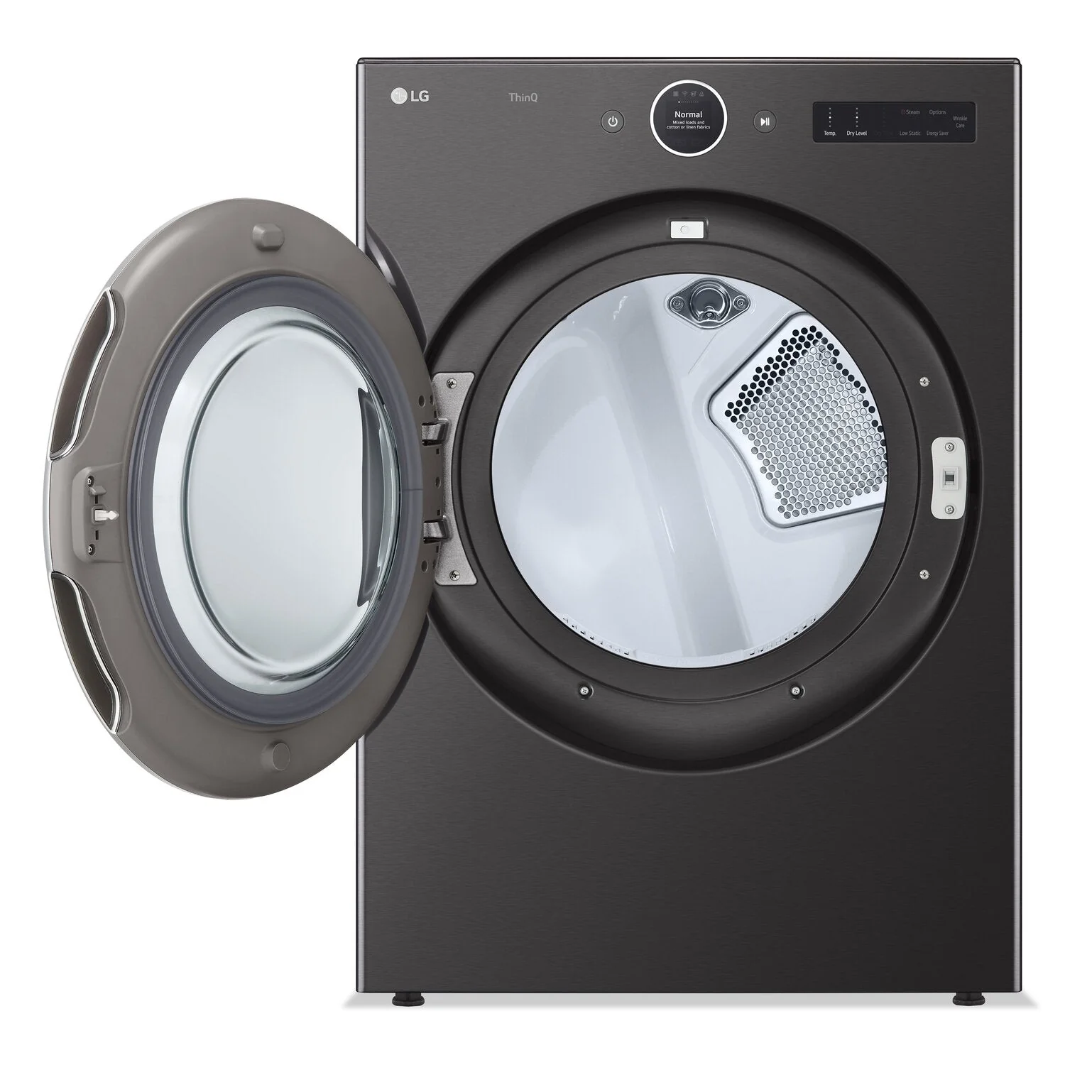 LG 7.4 Cu. Ft. Smart Electric Dryer with TurboSteam® - DLEX6700B - Image 2