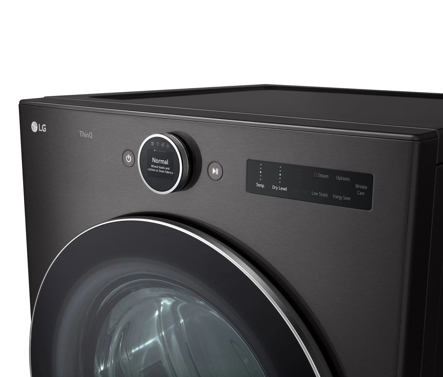 LG 7.4 Cu. Ft. Smart Electric Dryer with TurboSteam® - DLEX6700B - Image 5