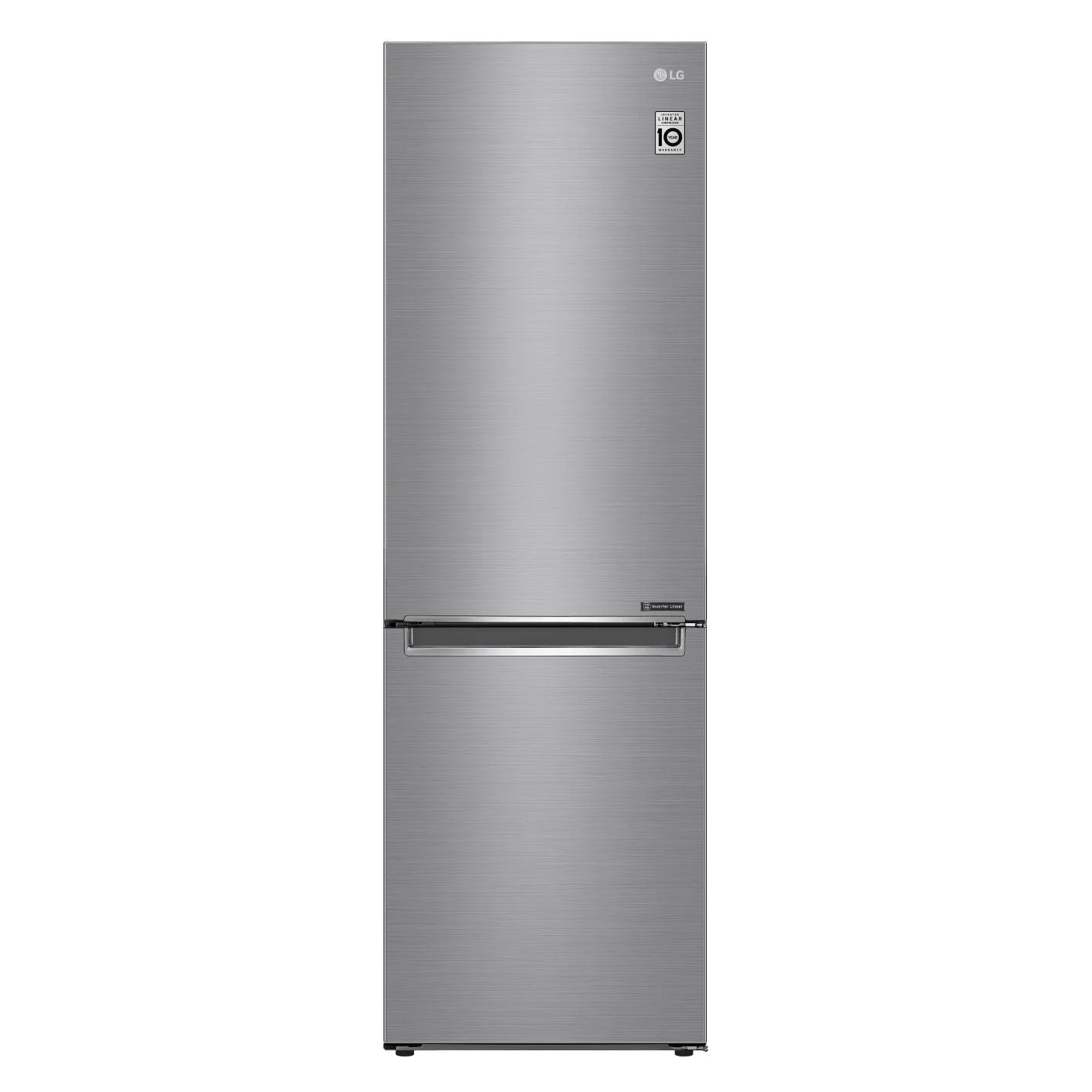 LG Platinum Silver 24" Counter Depth Bottom Freezer Refrigerator with DoorCooling+ (12 Cu. Ft.) - LBNC12231V - Image 2