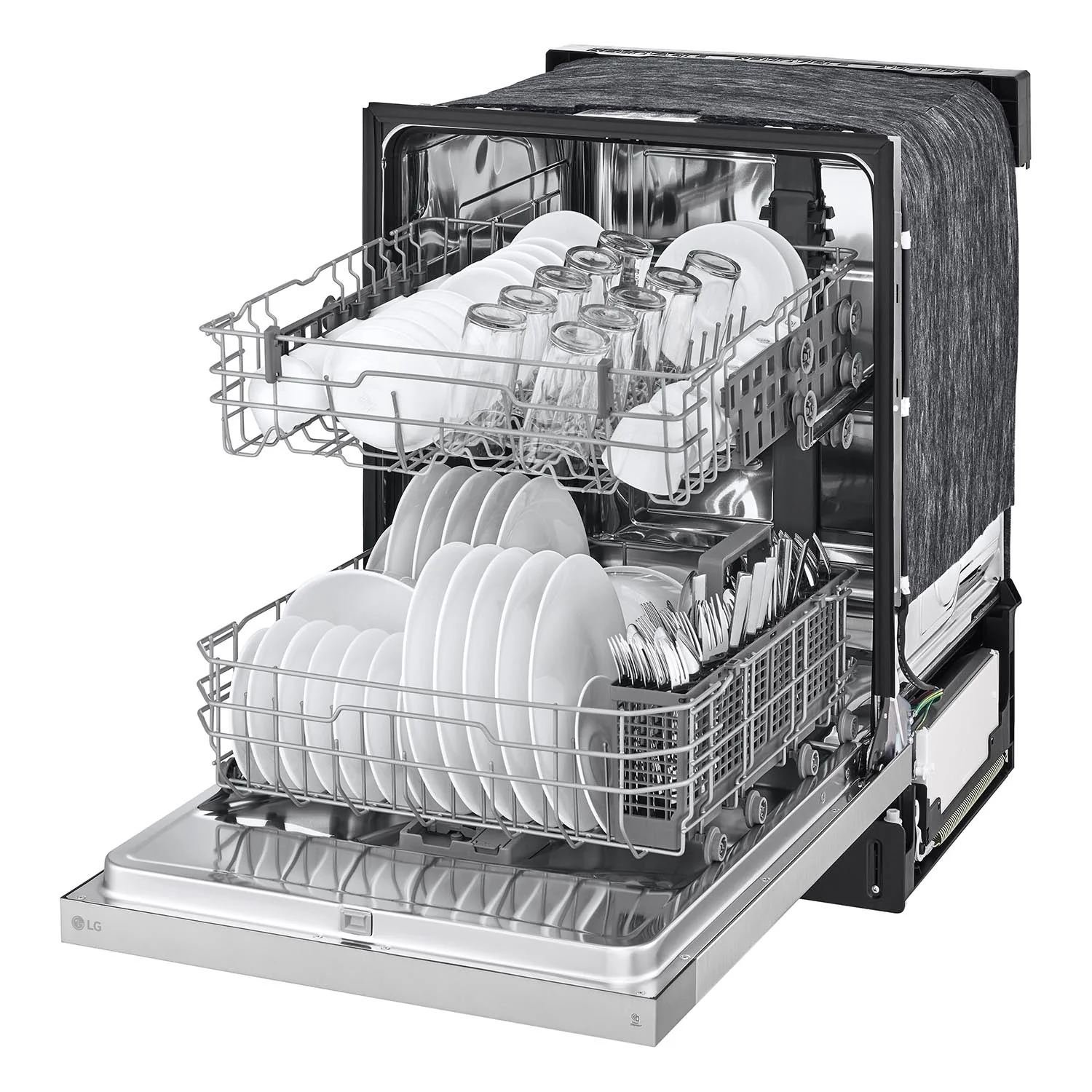 LG Platinum Steel Dishwasher with SenseClean(TM) and Dynamic Dry™ - LDFC2423V - Image 7