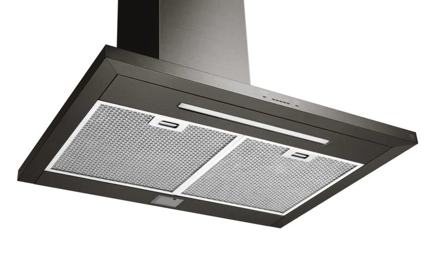 LG Smudge Resistant Black Stainless Steel 600 CFM 30" Wall Mount Chimney Range Hood - LSHD3080BD - Image 5