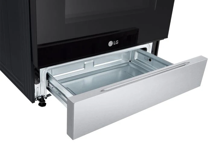 LG Smudge Resistant Stainless Steel Smart Wi-Fi Enabled Convection Electric Slide-in Range with EasyClean® ( 6.3 cu ft.) - LSEL6331F - Image 8
