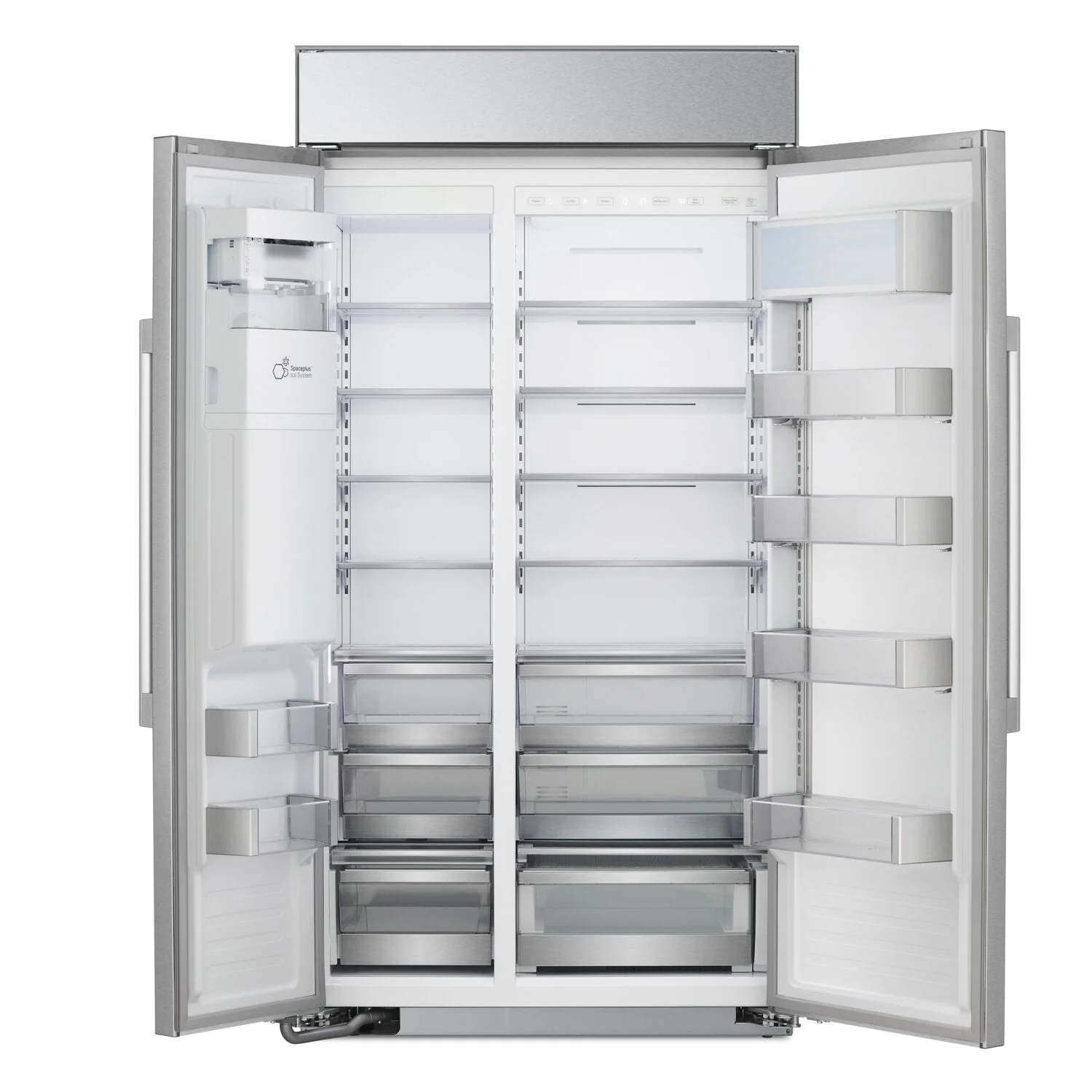 LG STUDIO 25.6 Cu. Ft. Built-In Side-by-Side Refrigerator - SRSXB2622S - Image 2