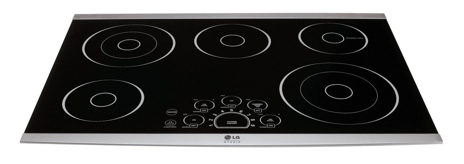 LG STUDIO 30" Radiant Electric Cooktop - LSCE305ST - Image 2