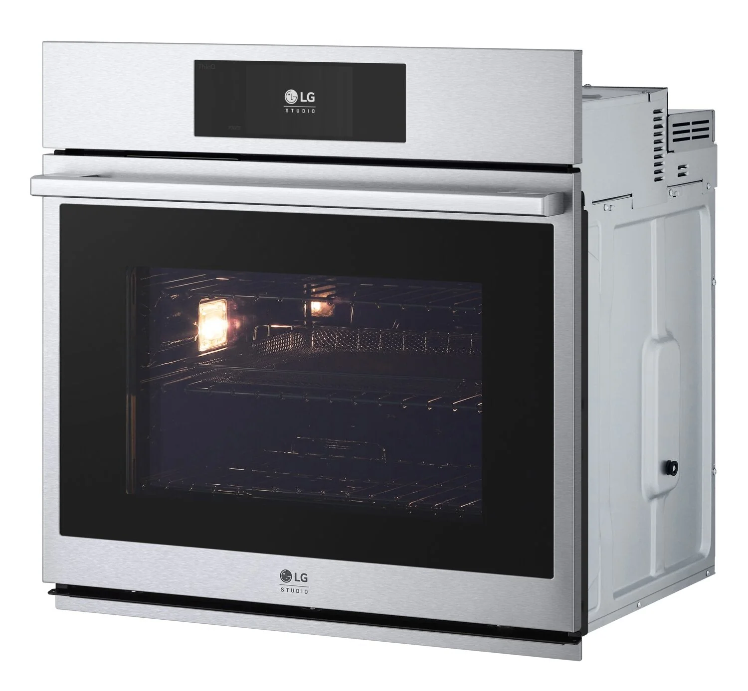 LG STUDIO 4.7 Cu. Ft. InstaView® Single Wall Oven - WSES4728F - Image 2