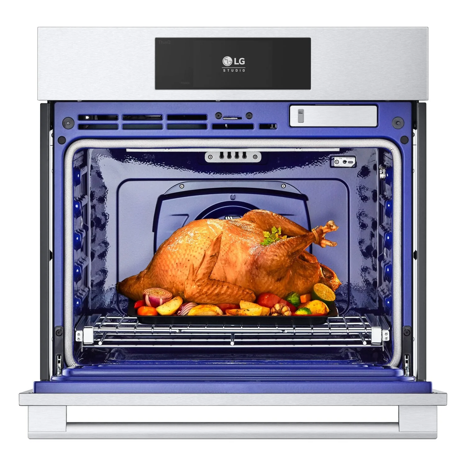 LG STUDIO 4.7 Cu. Ft. InstaView® Single Wall Oven - WSES4728F - Image 6