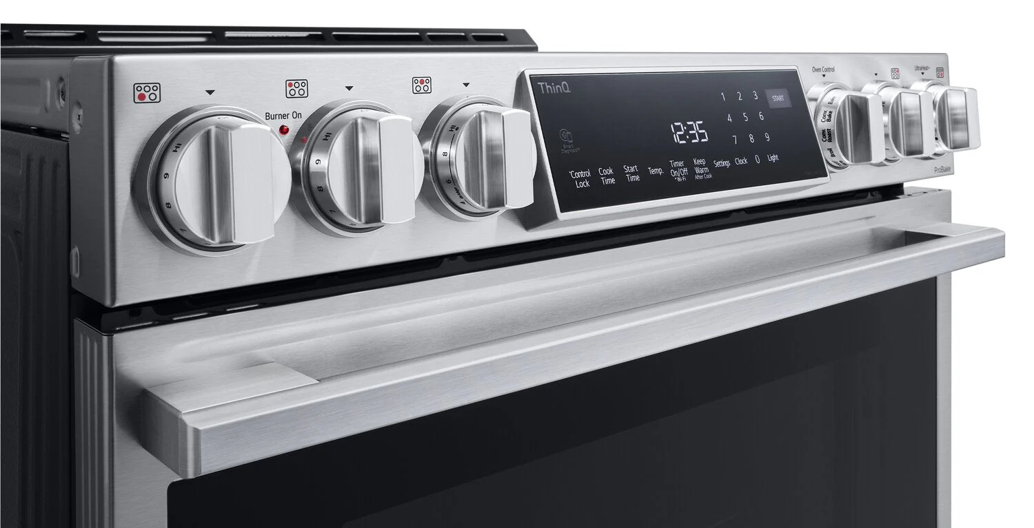 LG STUDIO 6.3 Cu. Ft. InstaView® Electric Slide-In Range - LSES6338F - Image 2