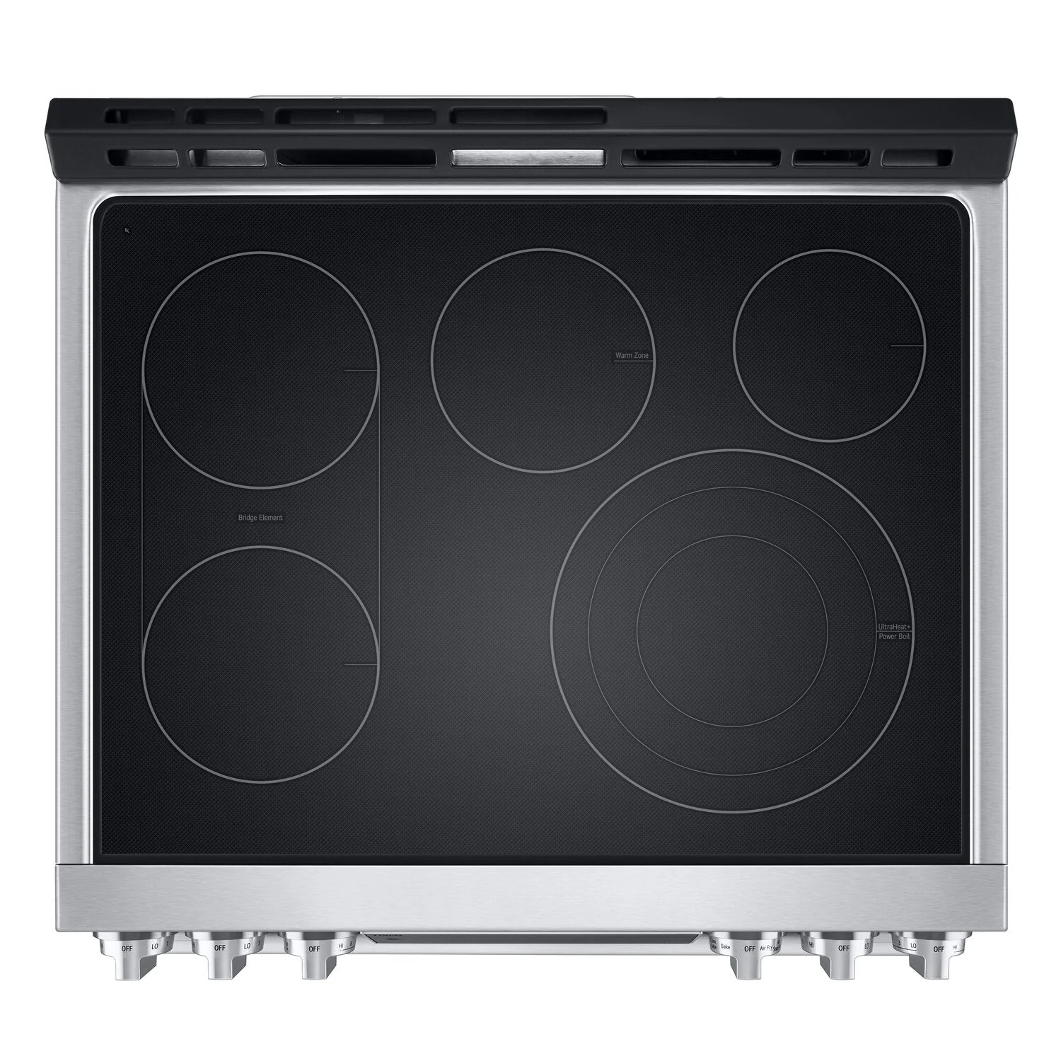 LG STUDIO 6.3 Cu. Ft. InstaView® Electric Slide-In Range - LSES6338F - Image 3
