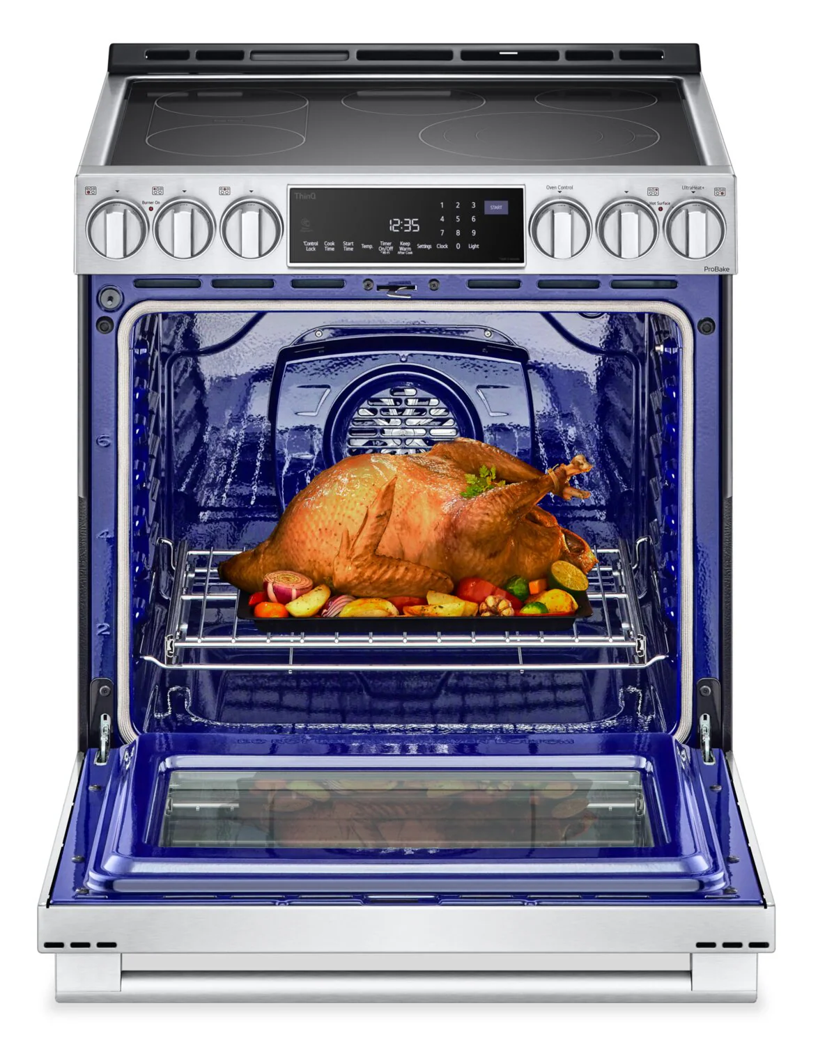 LG STUDIO 6.3 Cu. Ft. InstaView® Electric Slide-In Range - LSES6338F - Image 7
