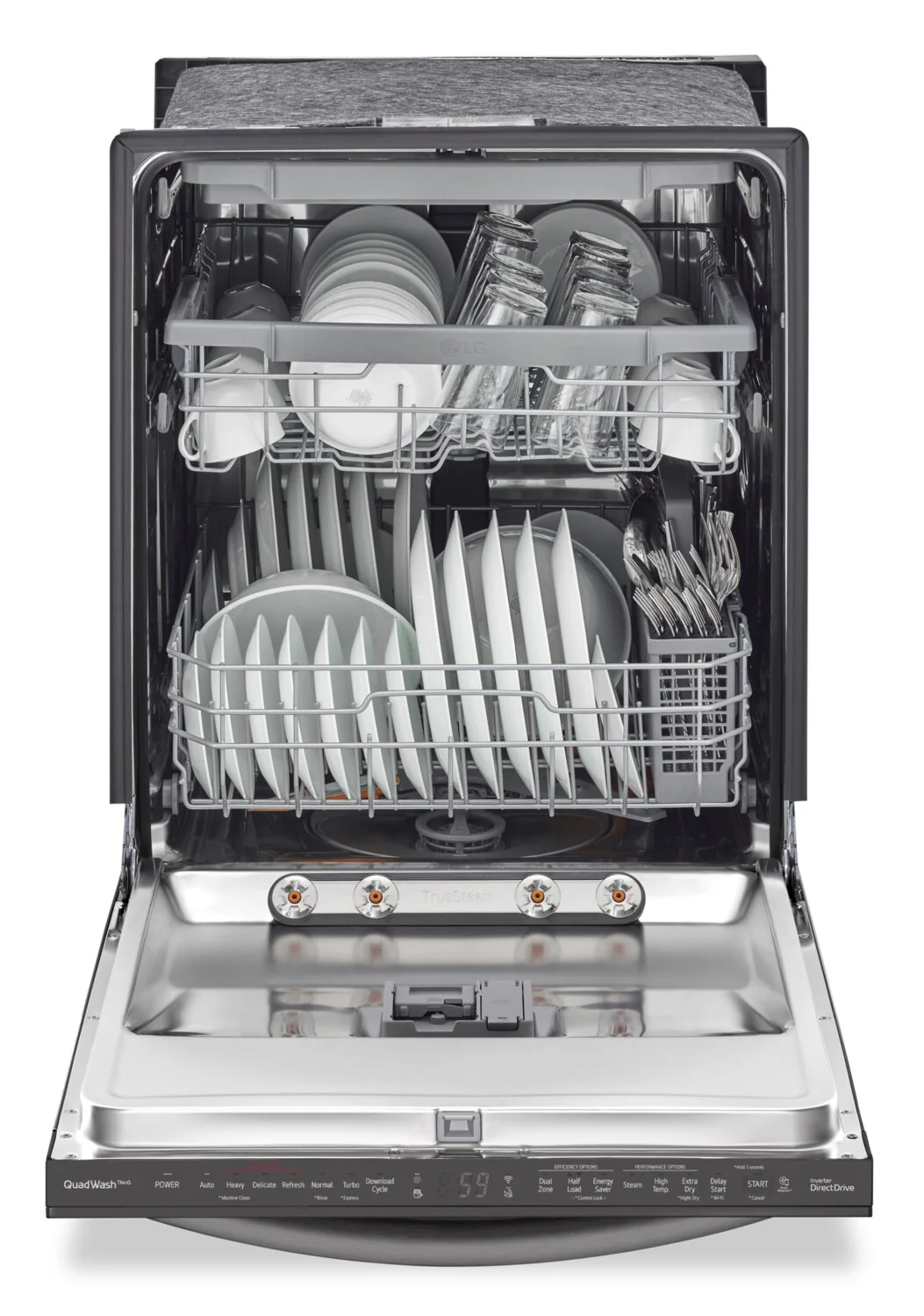 LG Top Control Smart Dishwasher with QuadWash™ - LDTS5552D - Image 4