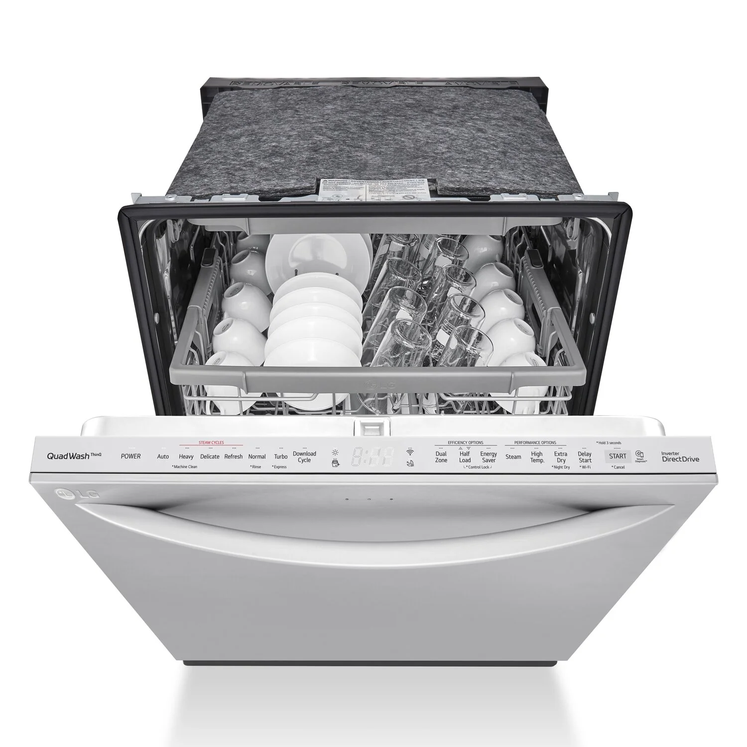 LG Top Control Smart Dishwasher with QuadWash™ - LDTS5552S - Image 2