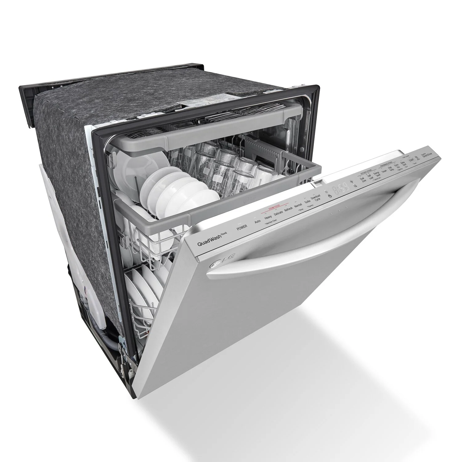 LG Top Control Smart Dishwasher with QuadWash™ - LDTS5552S - Image 3