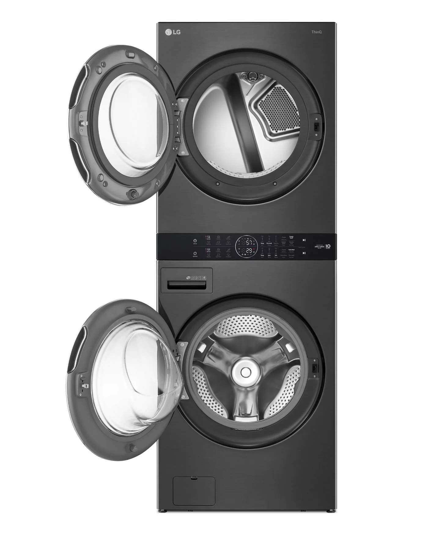 LG WashTower™ with 4.5 Cu. Ft. Washer and 7.4 Cu. Ft. Dryer - WKEX200HBA - Image 3