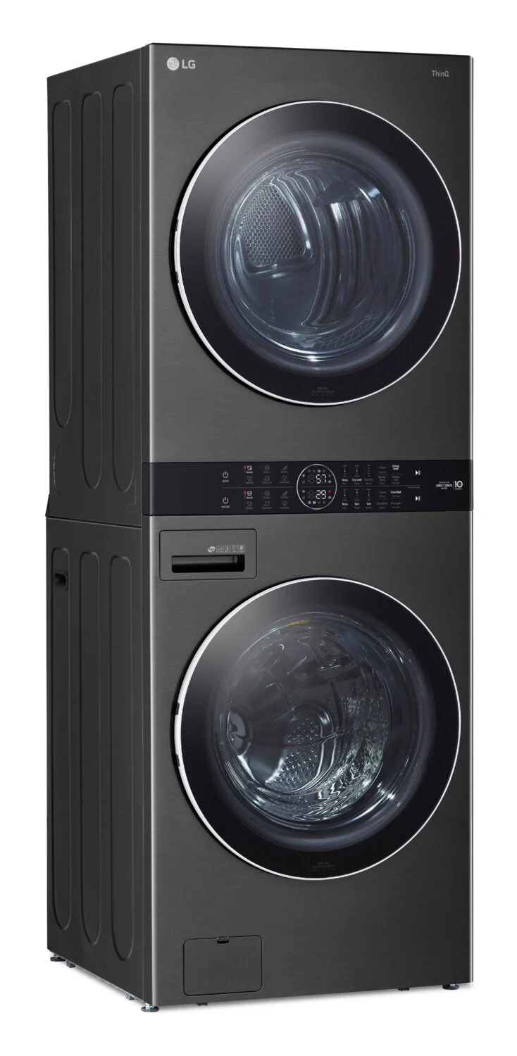 LG WashTower™ with 5.2 Cu. Ft. Washer and 7.4 Cu. Ft. Gas Dryer - WKGX201HBA - Image 3
