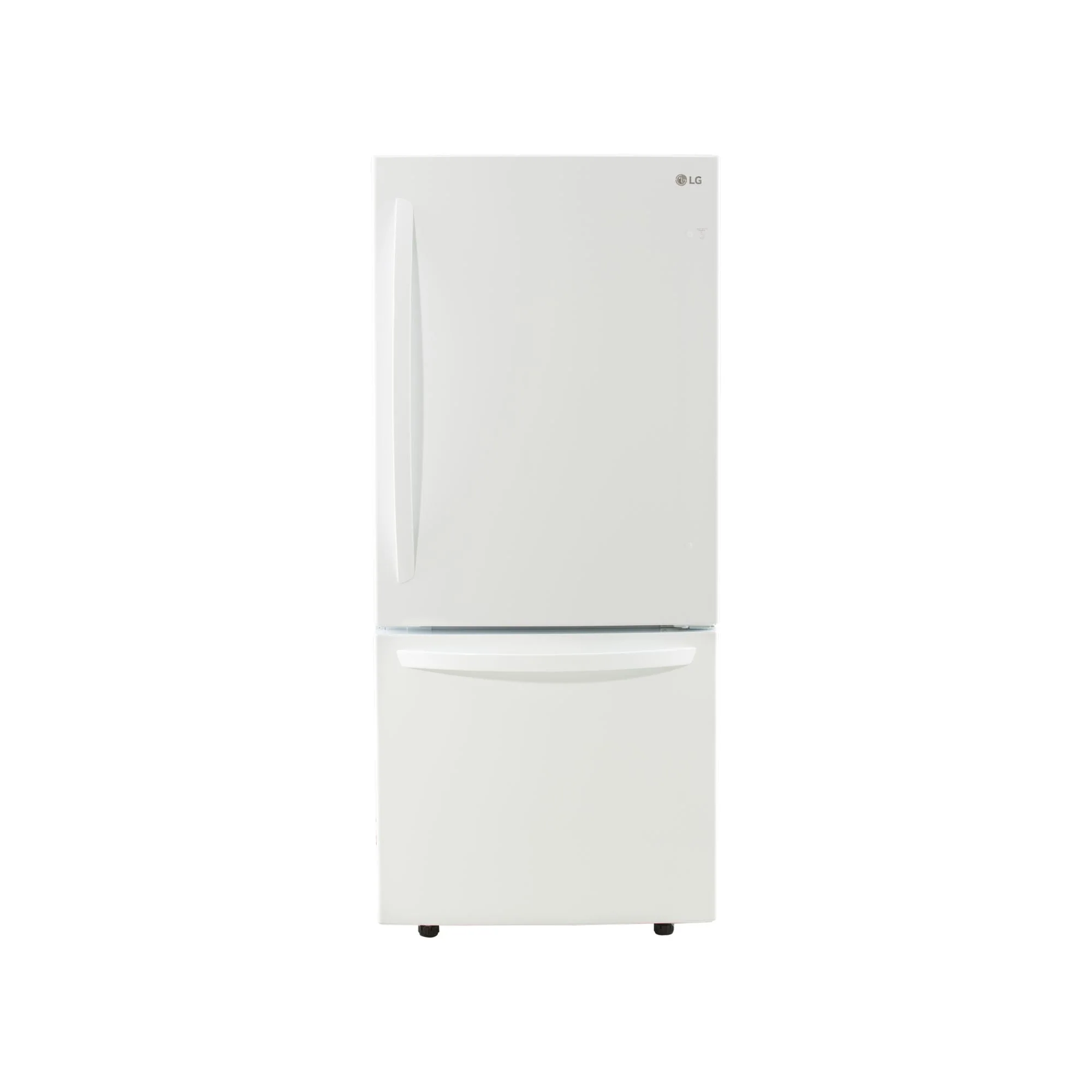 LG White 30" Bottom Mount Fridge (22.1 Cu.Ft.) - LRDNS2200W - Image 2