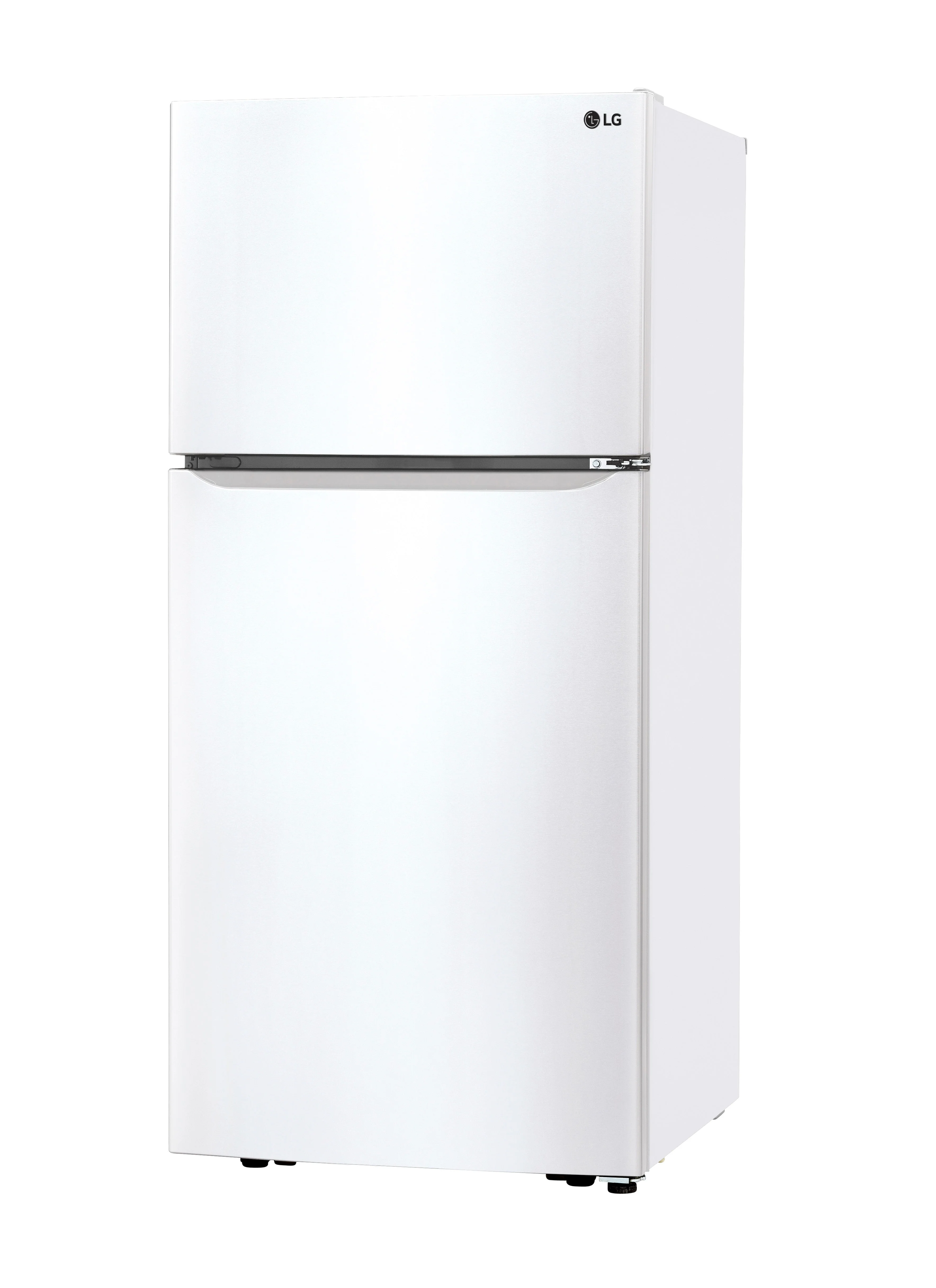 LG White 30” Top Mount Refrigerator (20 Cu.Ft.) - LTCS20020W - Image 2