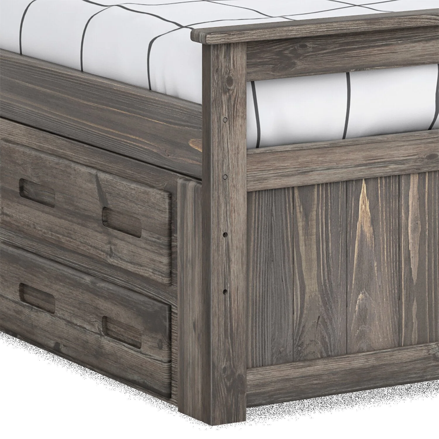 Linden 4-Drawer Full Storage Bed - Image 3