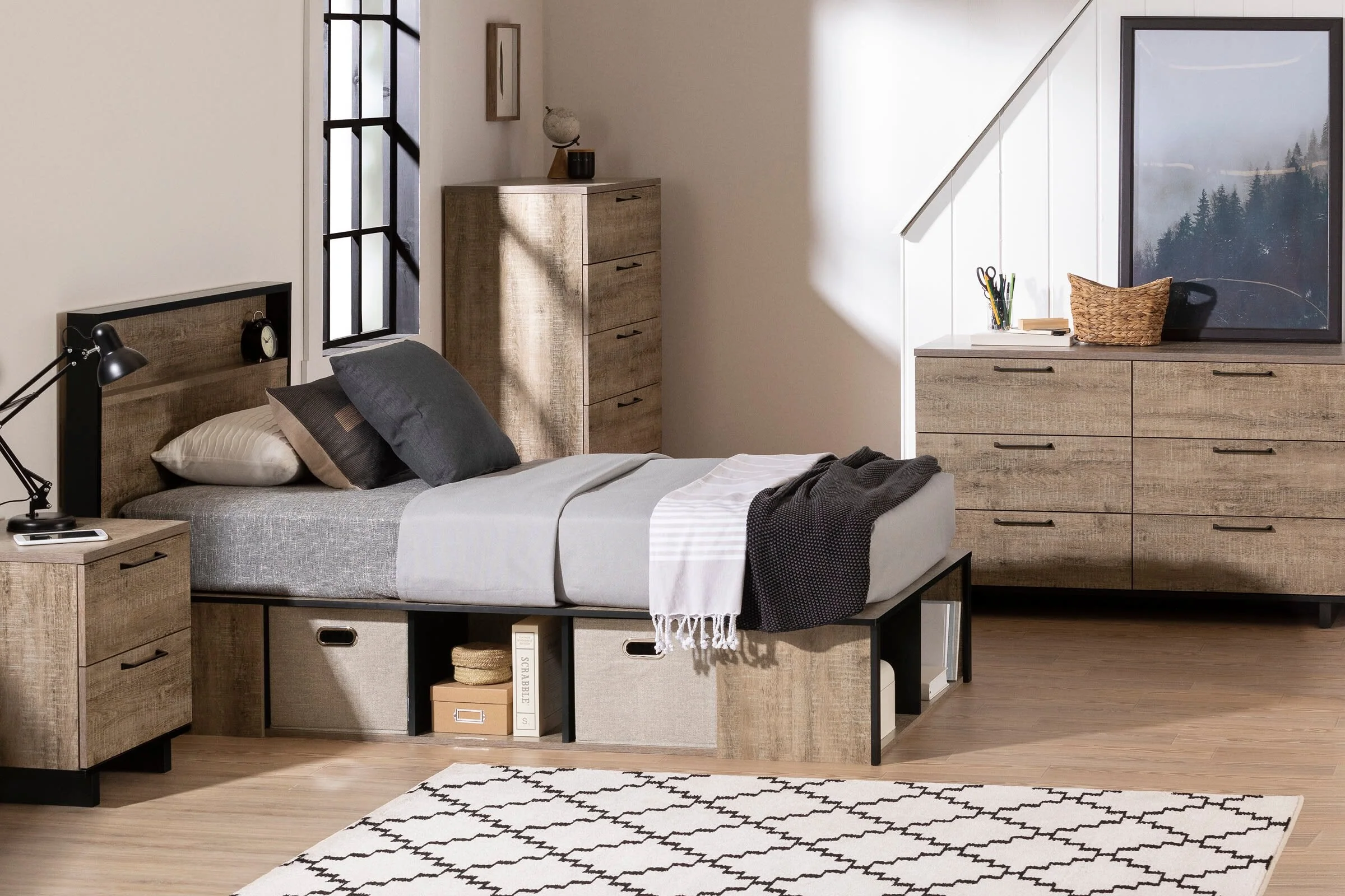 Lochland 5-Piece Twin Bedroom Set - Image 10