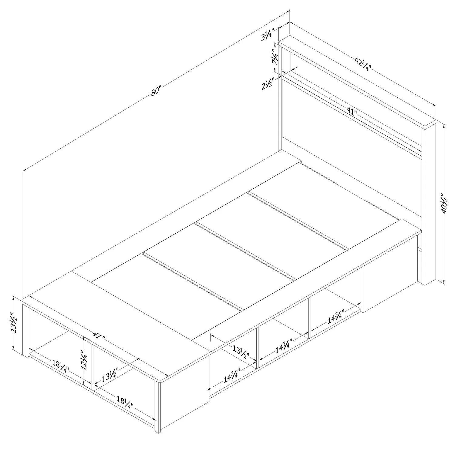 Lochland Twin Storage Bed - Image 13