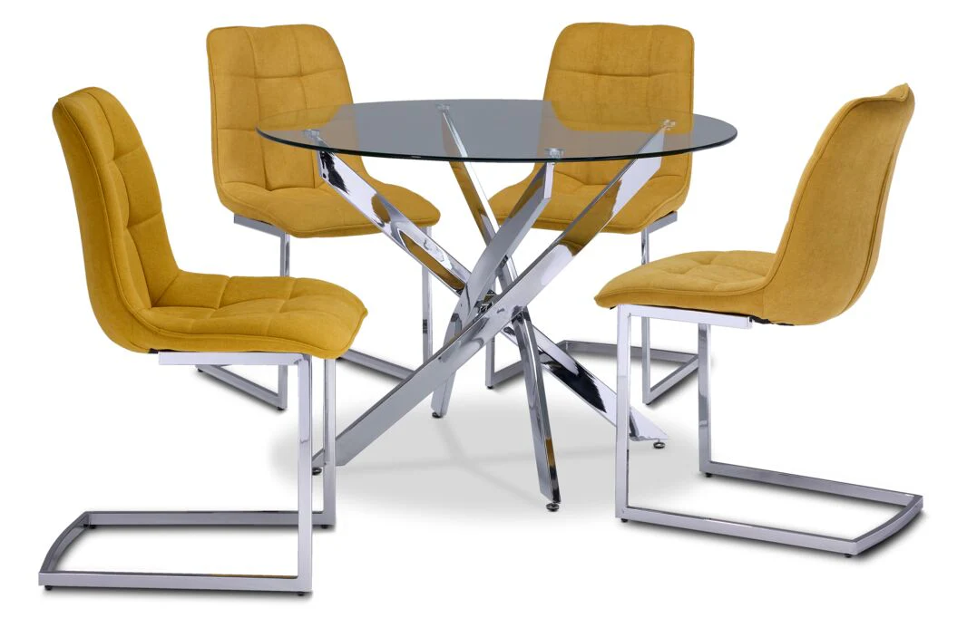 Louisa II 5-Piece Dining Set - Maze