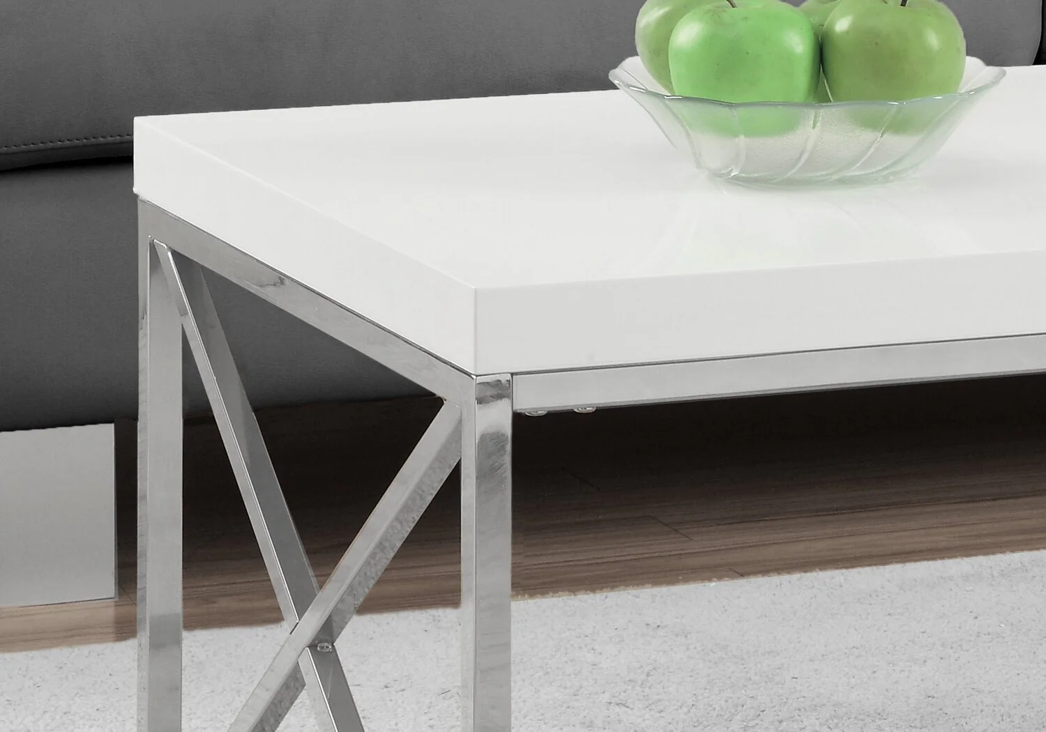 Lucena Coffee Table - White - Image 2