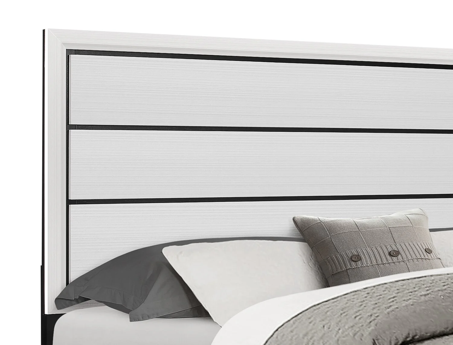 Lucila 6-Piece Queen Bedroom Set - White - Image 3