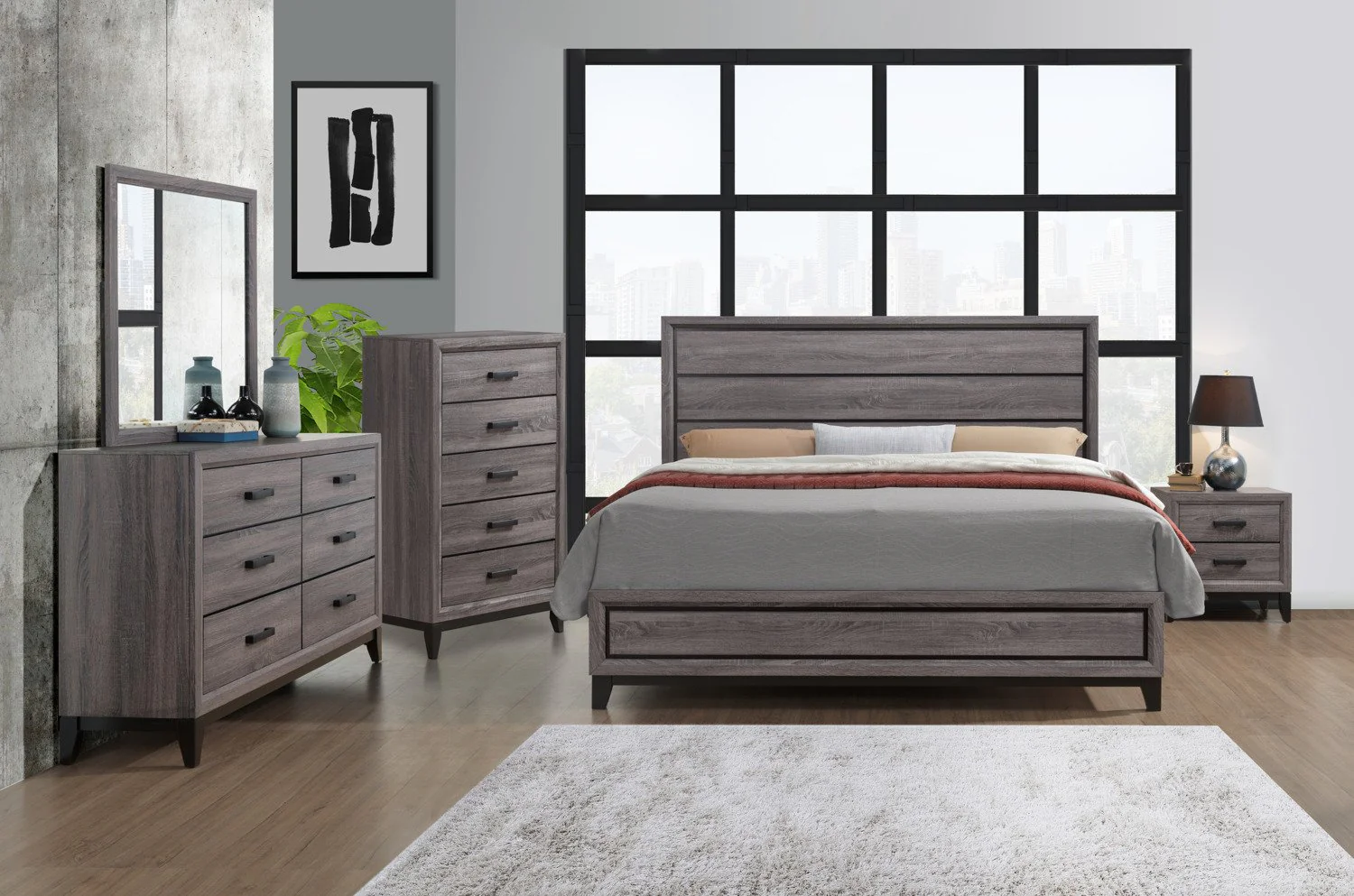 Lucila Chest - Grey-Brown - Image 2