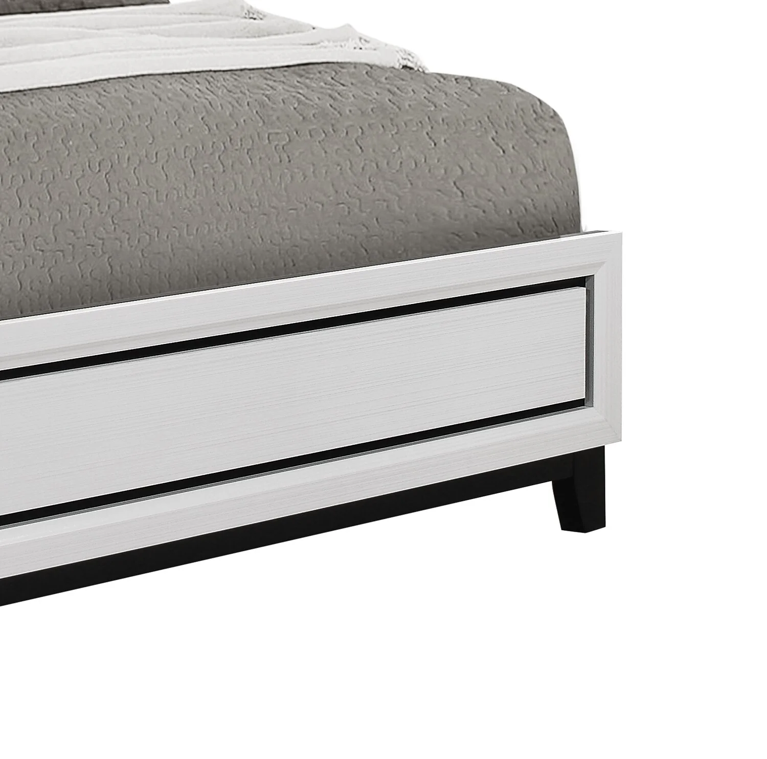 Lucila King Bed - White - Image 6