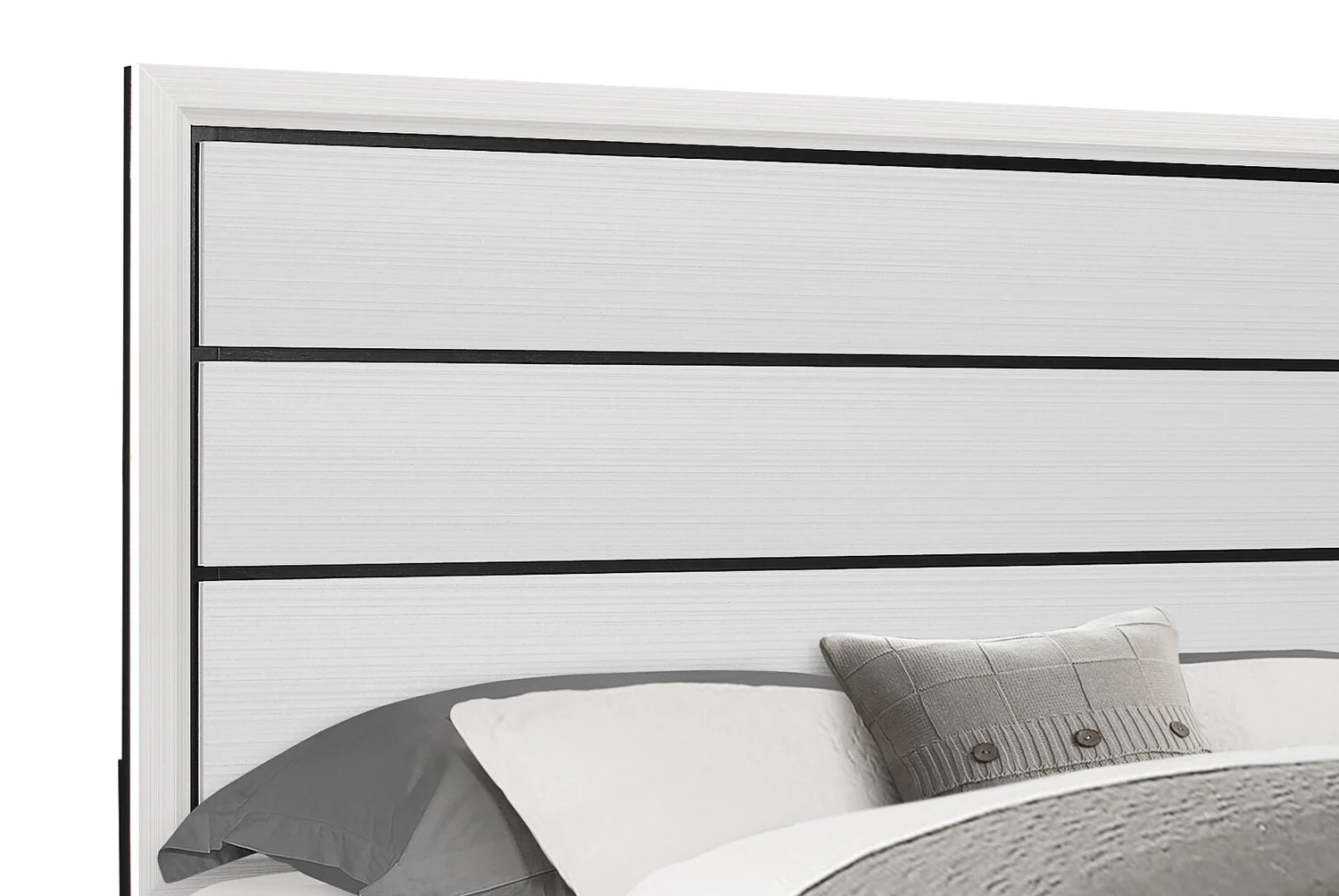 Lucila Queen Bed - White - Image 6
