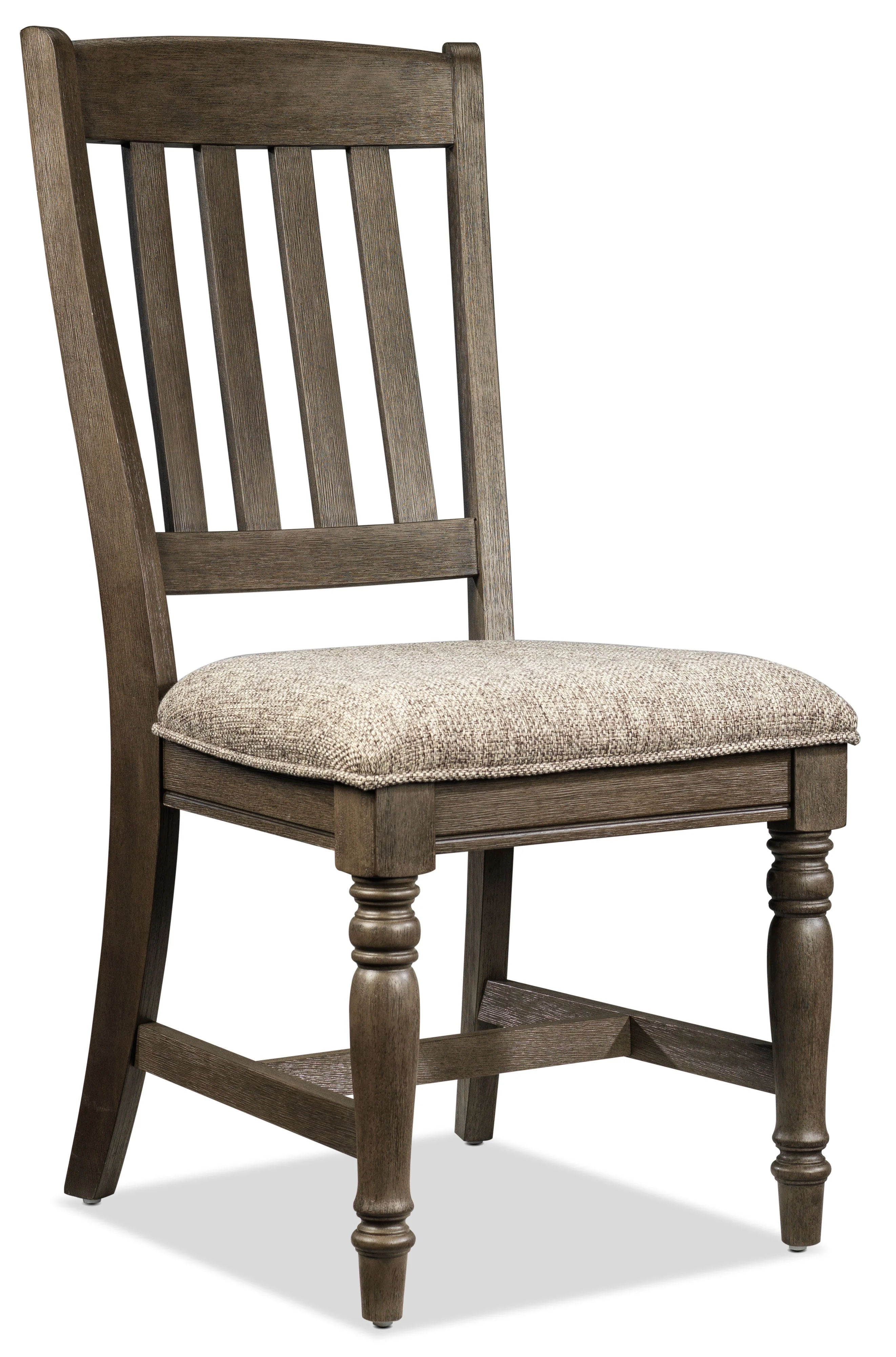 Lynnhaven 6-Piece Dining Room Set with Bench - Roasted Oak - Image 3