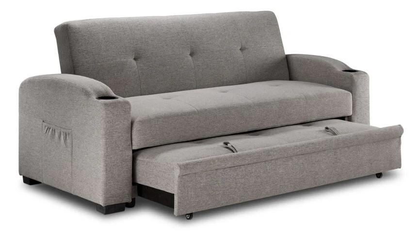 Lyrical Pop up Sofa Bed - Grey - Image 3