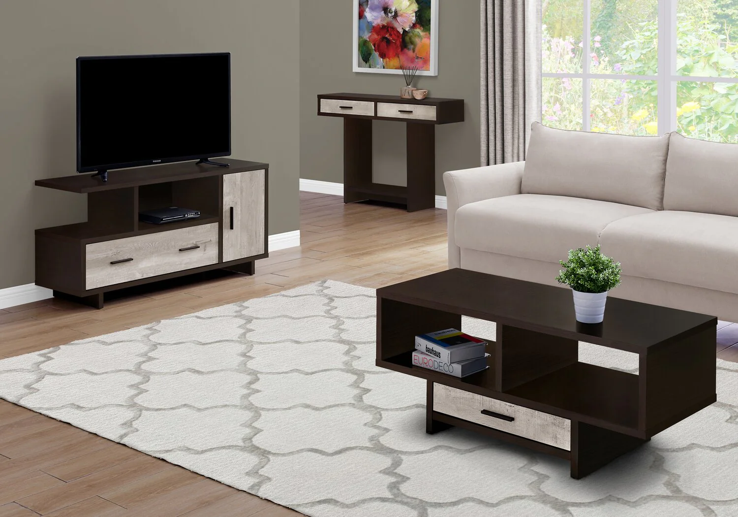 MacLaren 48" TV Stand - Espresso - Image 3