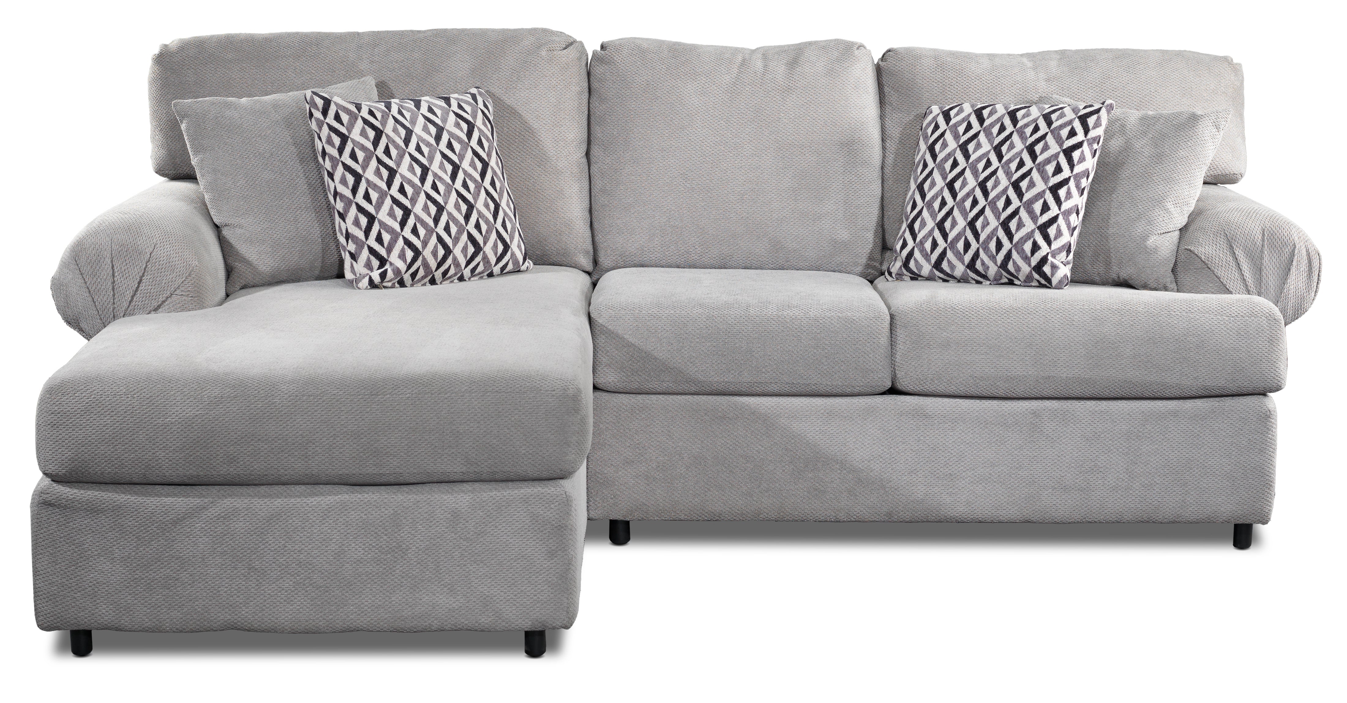 Macon 2-Piece Sectional with Left-Facing Chaise - Ash - Image 2