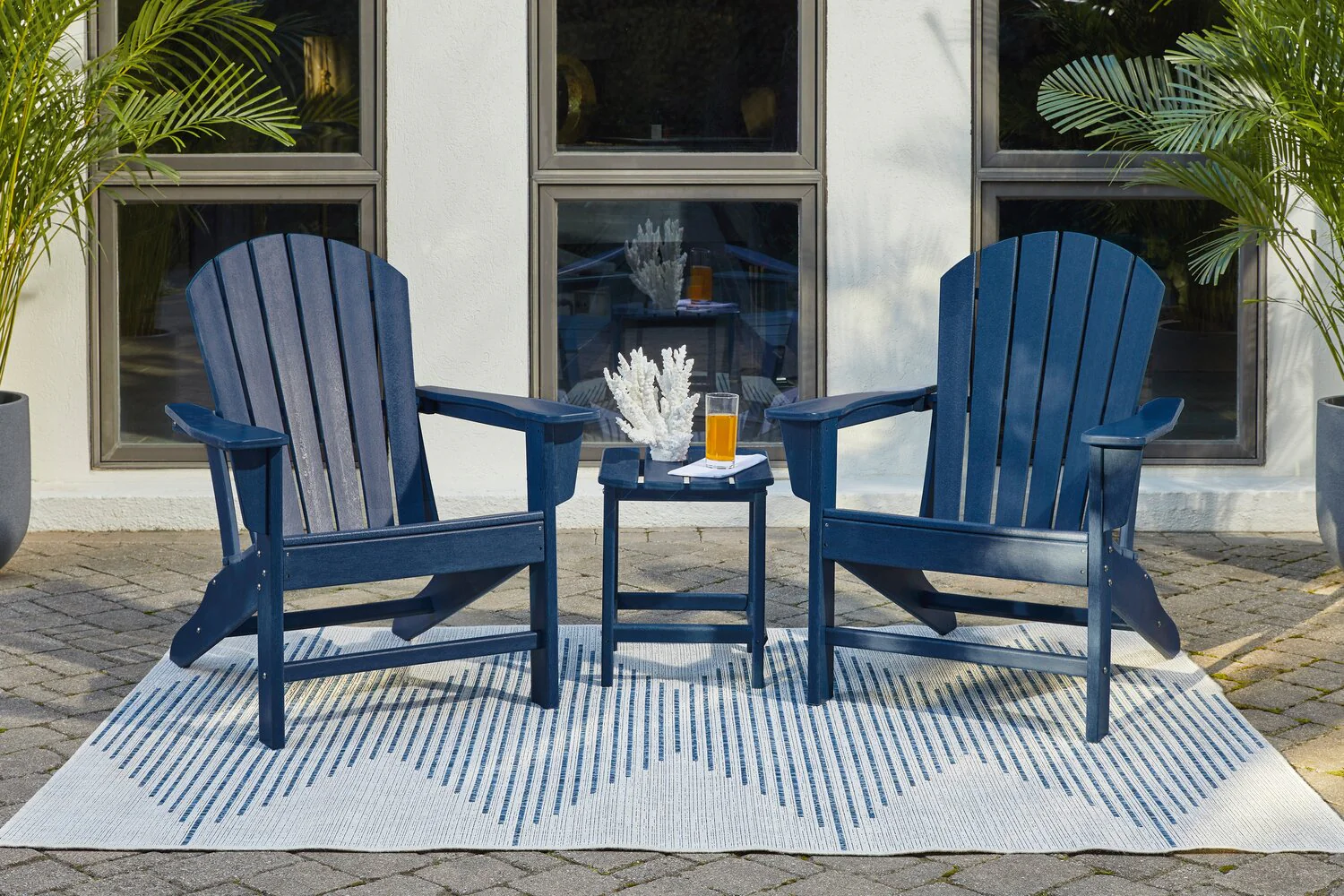 Maine Adirondack Chair - Blue - Image 7