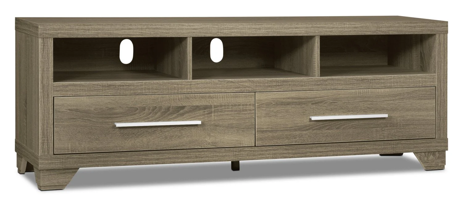 Maldon 4-Piece Entertainment Centre with 60" TV Opening - Grey - Image 4