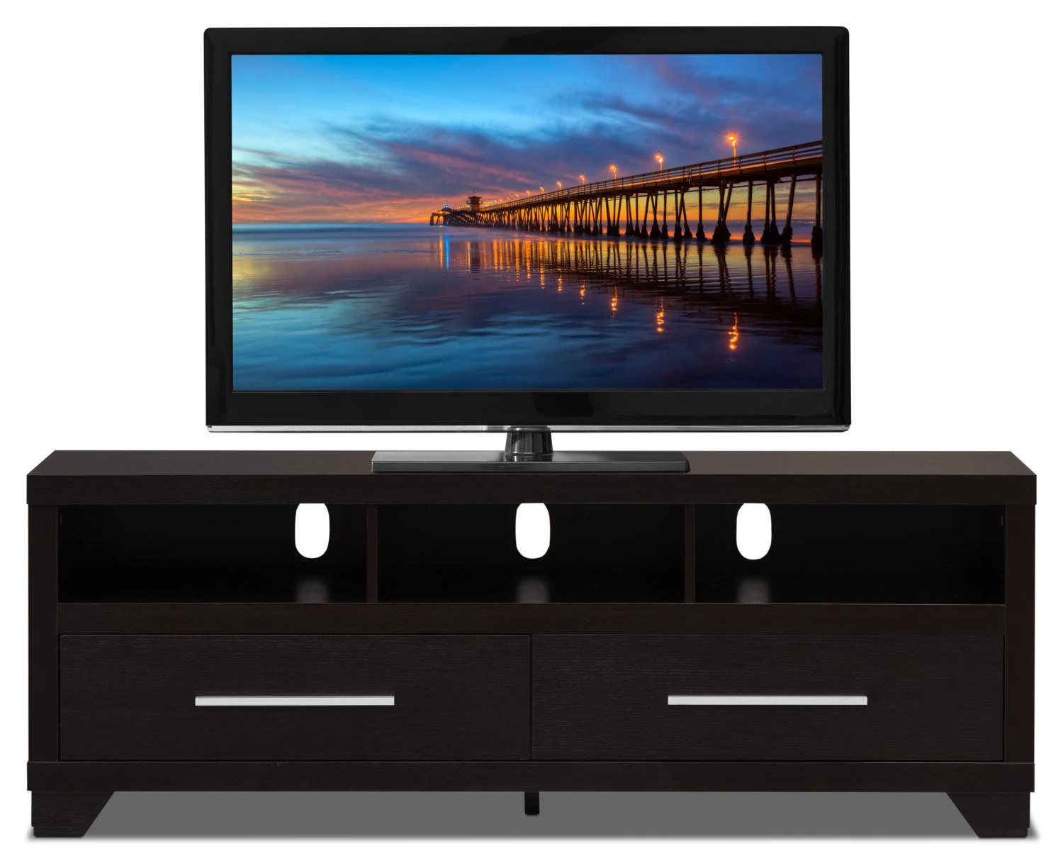 Maldon 60" TV Stand - Espresso - Image 2