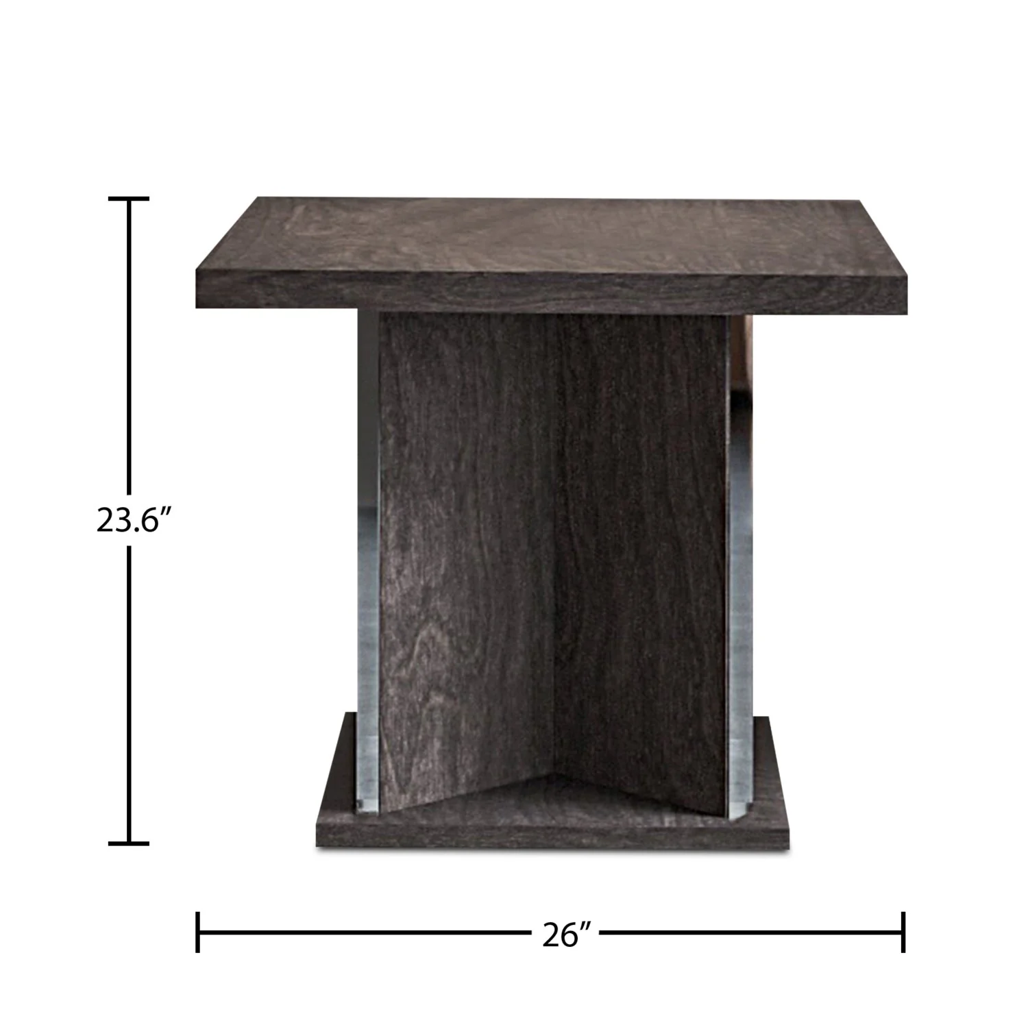 Manassa End Table - Grey Birch - Image 7