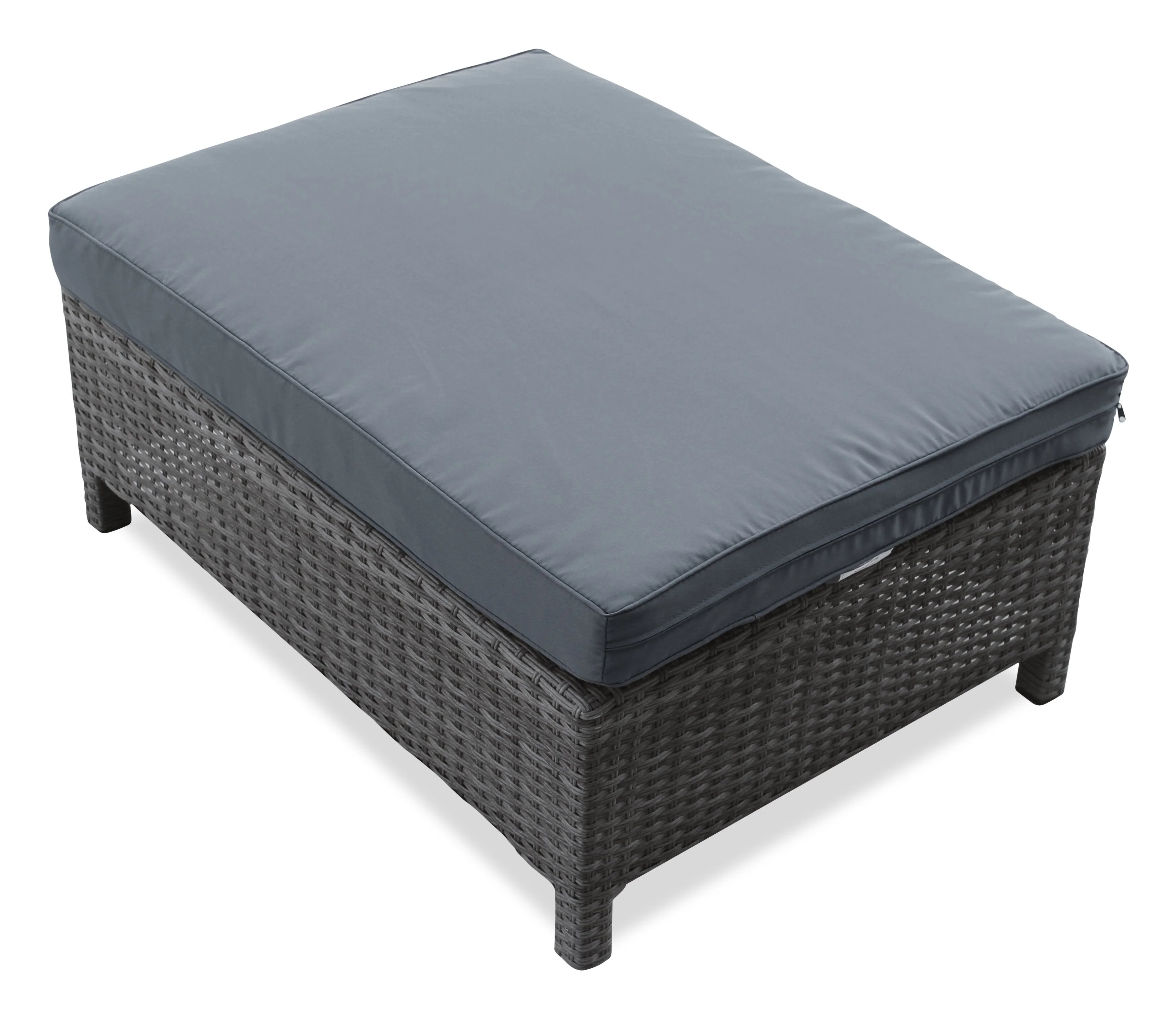 Manila 3-Piece Patio Conversation Set - Dark Grey - Image 6