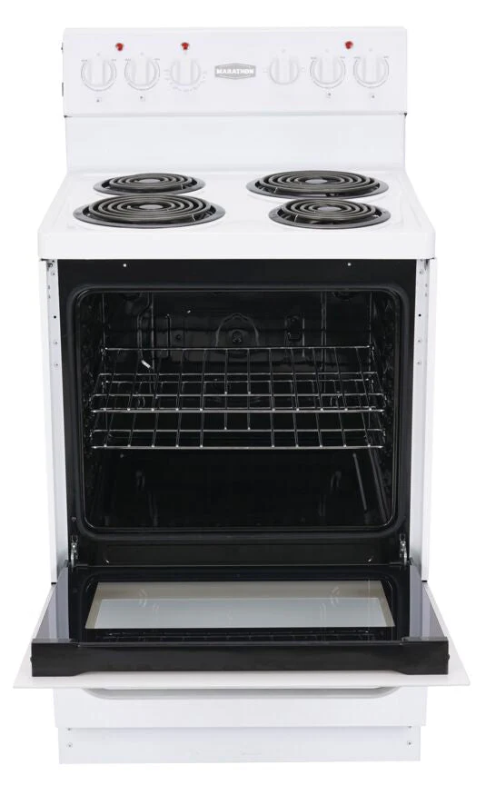 Marathon White Electric Coil Range (2.7 cu. ft.) - MER240W - Image 3