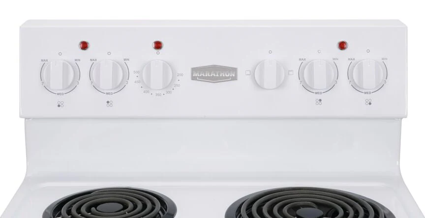 Marathon White Electric Coil Range (2.7 cu. ft.) - MER240W - Image 6
