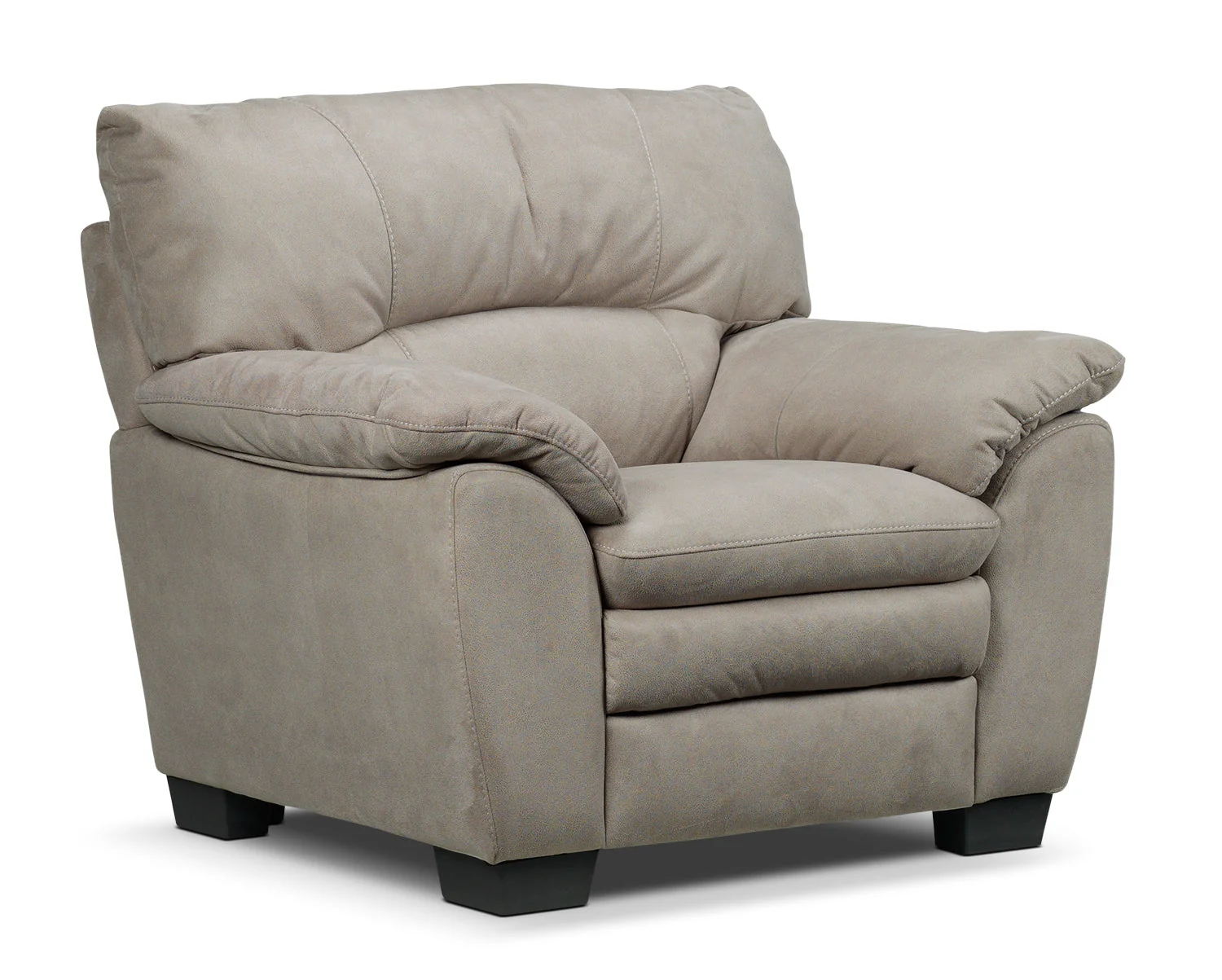 Maree Sofa, Loveseat and Chair Set - Silver Grey - Image 4