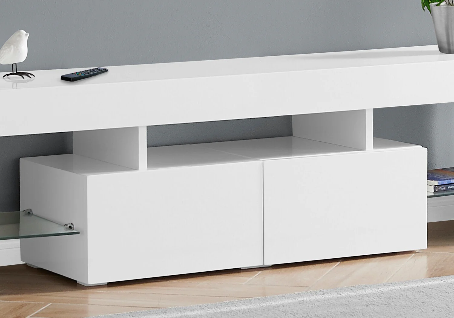 Marfa 63" TV Stand - White - Image 4