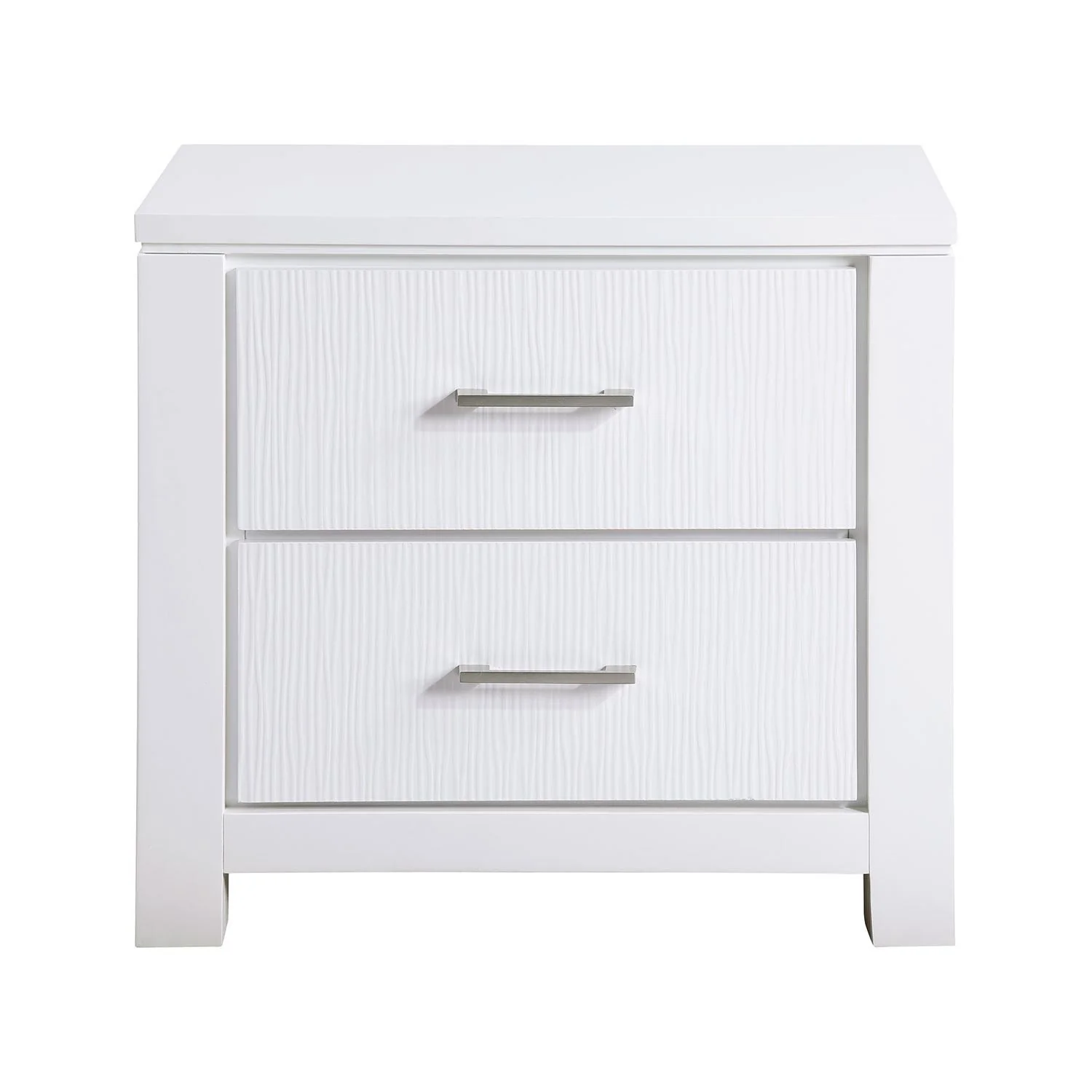 Marie Night Table - White - Image 3